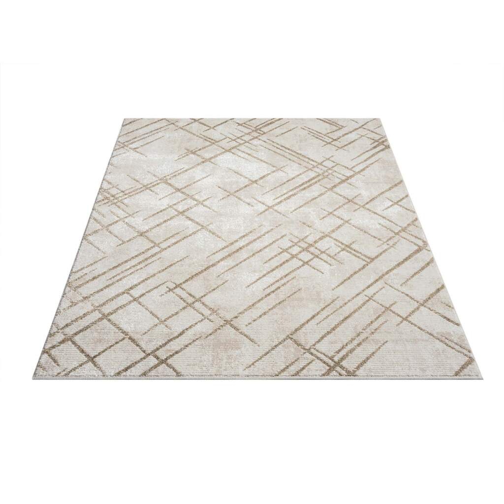 Carpet City Teppich »ANTIK245«, rechteckig, 10 mm Höhe, Kurzflor, 3D-Optik, Klassisch-Modern für Wohnzimmer, Schlafzimmer