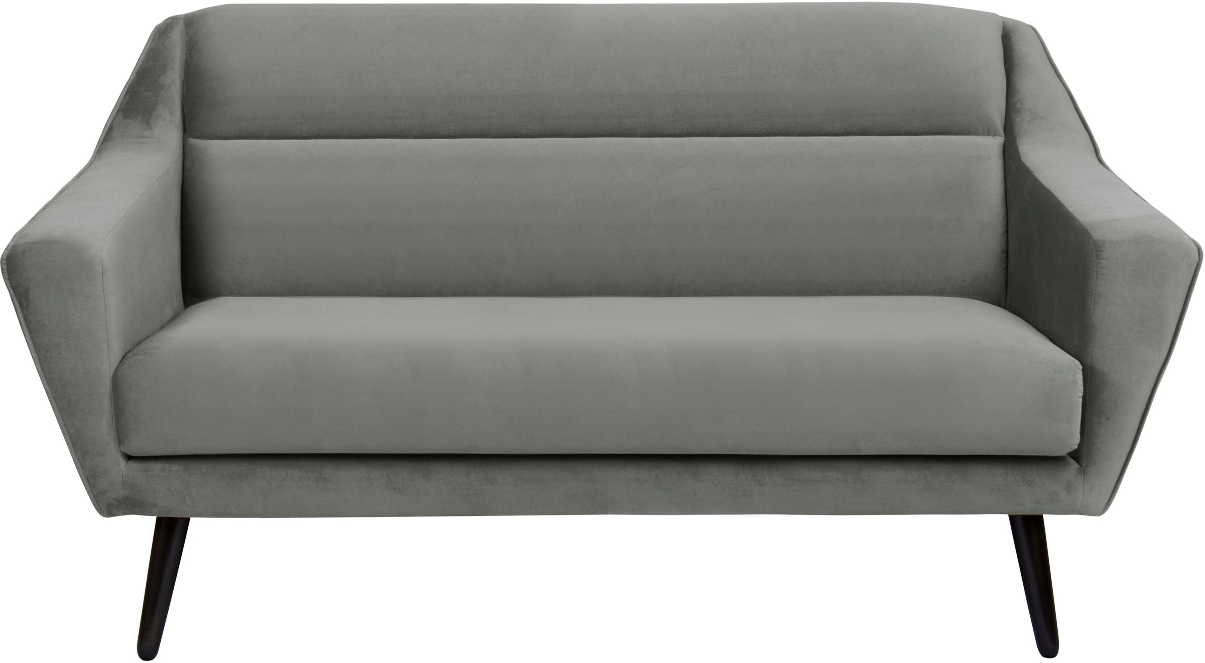 OTTO home 2-Sitzer "Bille" mit Naht im Rückenkissen und Eiche-Beinen, Desig günstig online kaufen