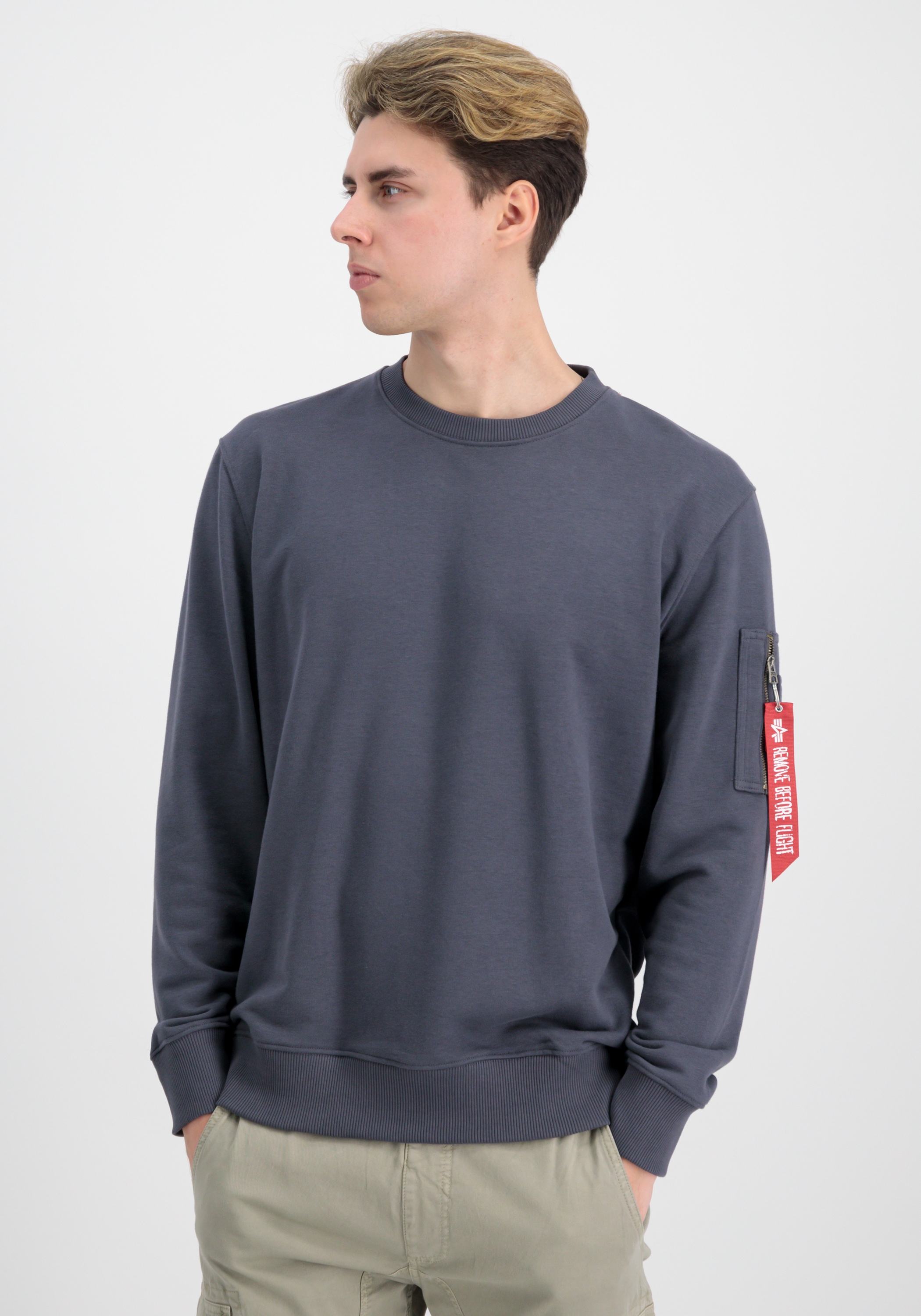 Alpha Industries Sweater »Alpha - | Chit Industries für Blood Sweater« BAUR USN Sweatshirts Men ▷
