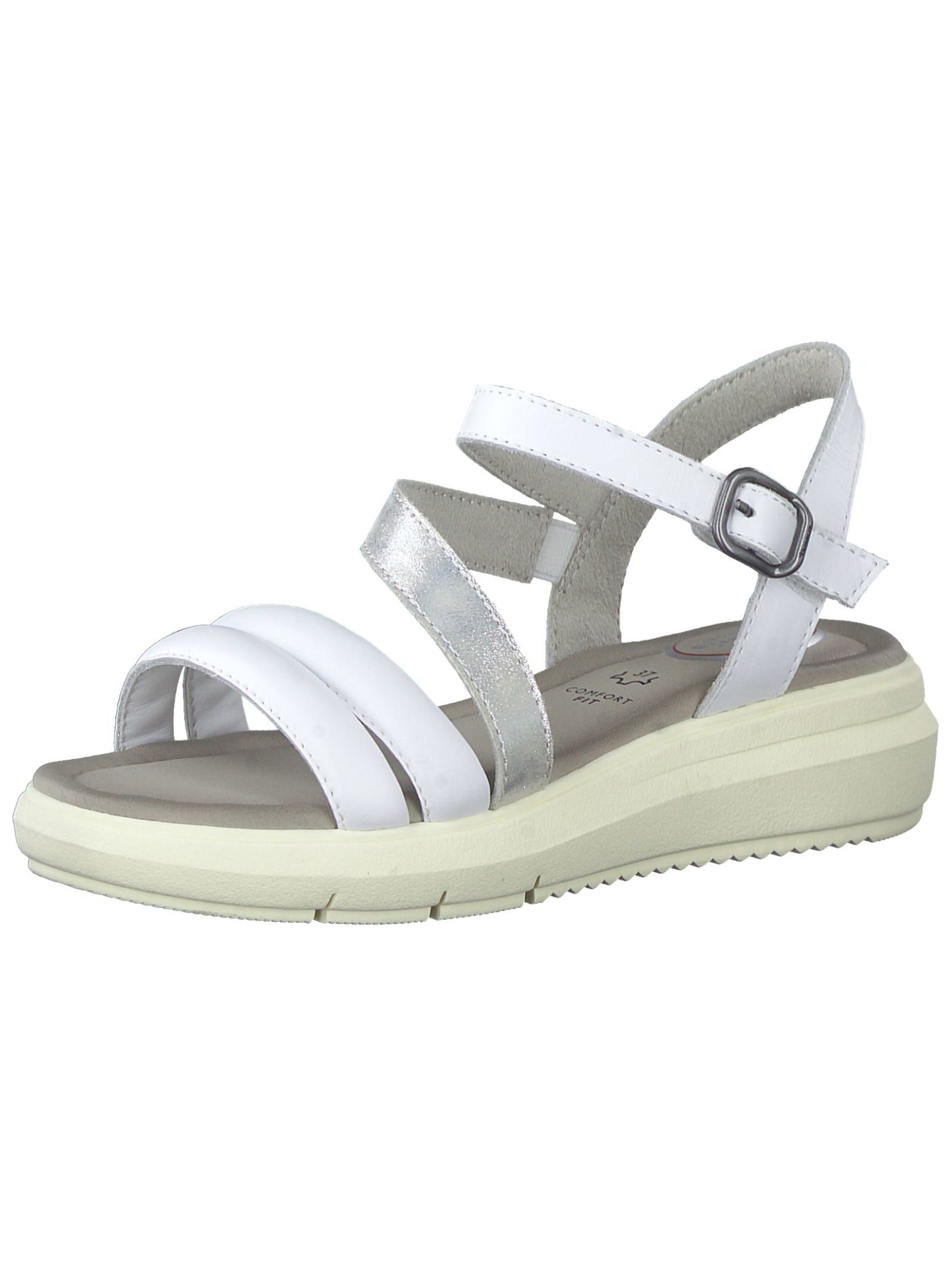 Tamaris Riemchensandale "Tamaris Sandalen Leder" günstig online kaufen