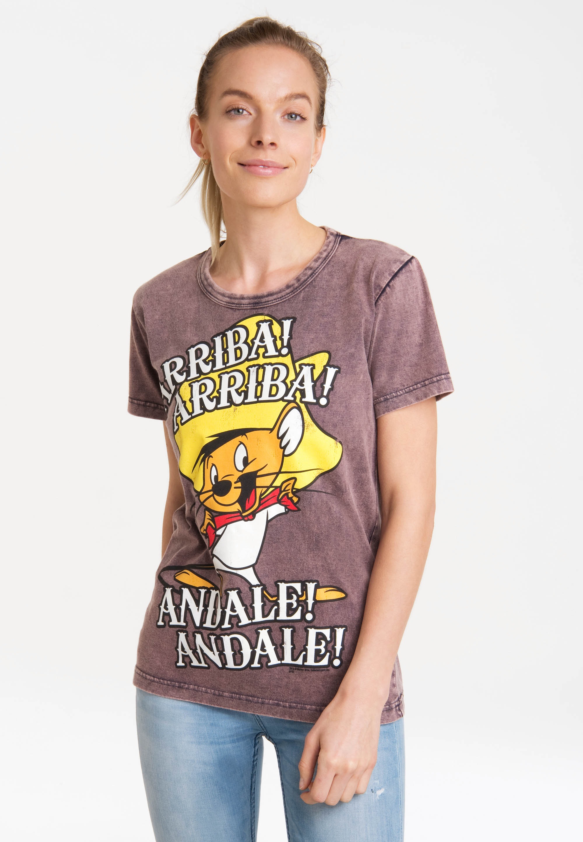 LOGOSHIRT T-Shirt »Looney Tunes - Speedy Gonzales« mit lizenziertem Print