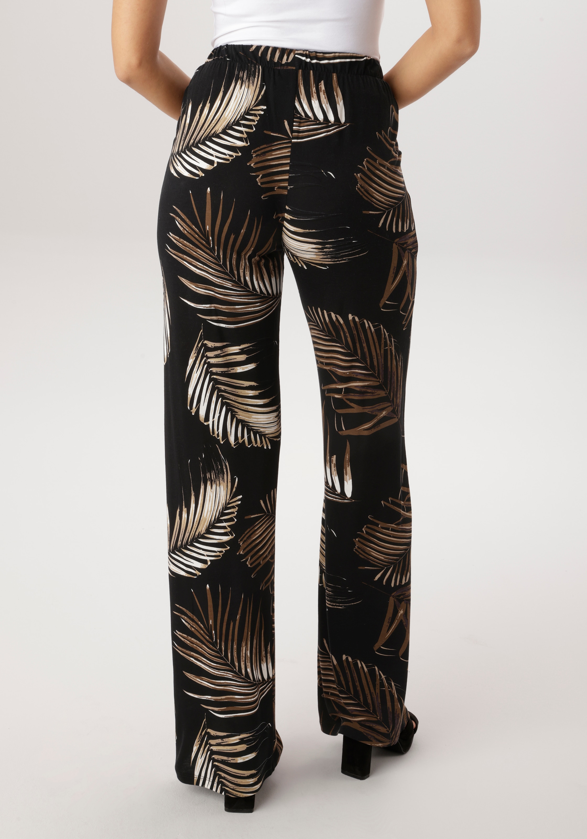 Aniston SELECTED Schlupfhose  im trendigem Allover-Druck - NEUE KOLLEKTION