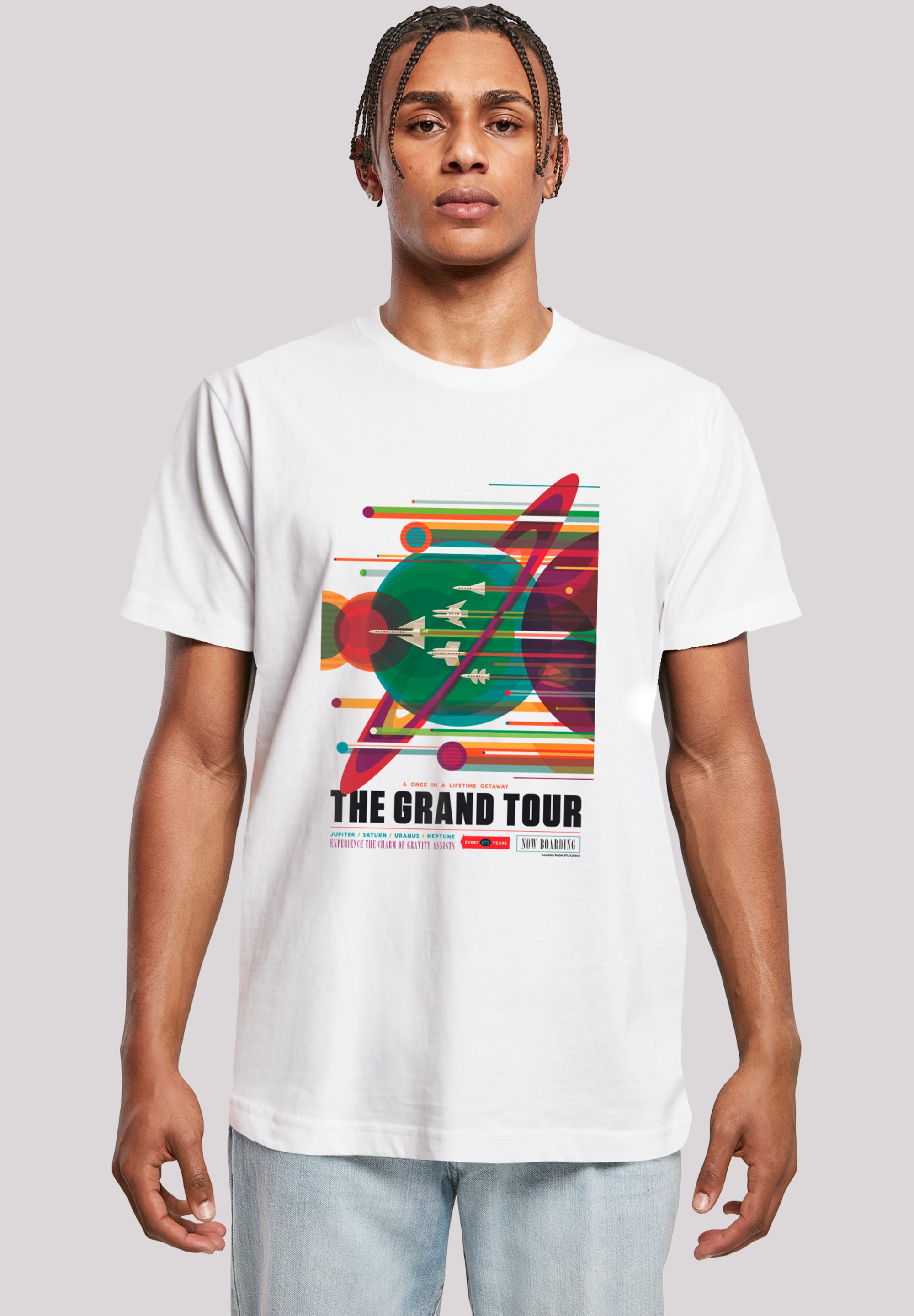 F4NT4STIC T-Shirt "NASA The Grand Tour Interplanetary", Premium Qualität günstig online kaufen