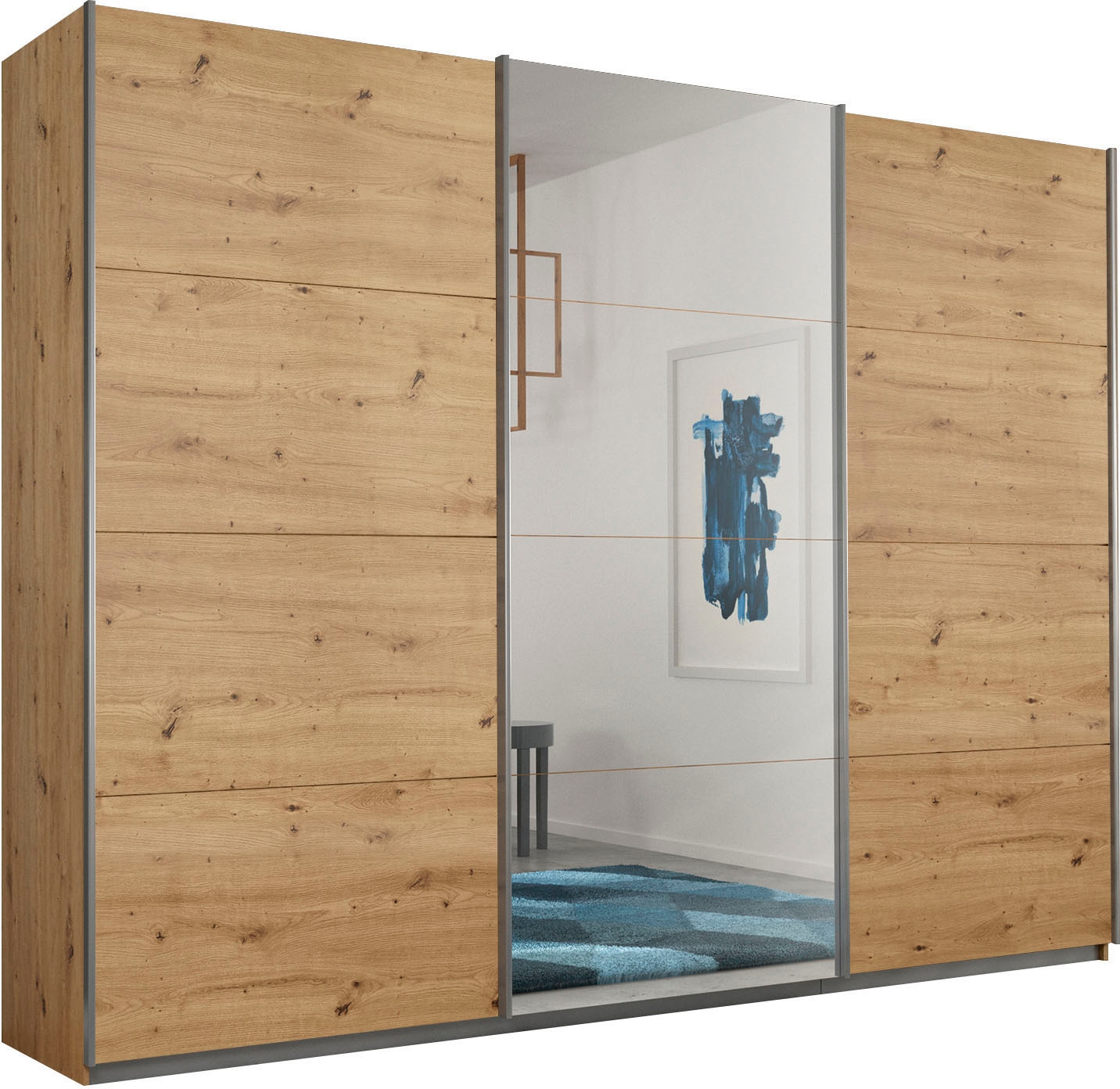 rauch Schwebetürenschrank "Kleiderschrank Schrank Garderobe Schlafzimmersch günstig online kaufen