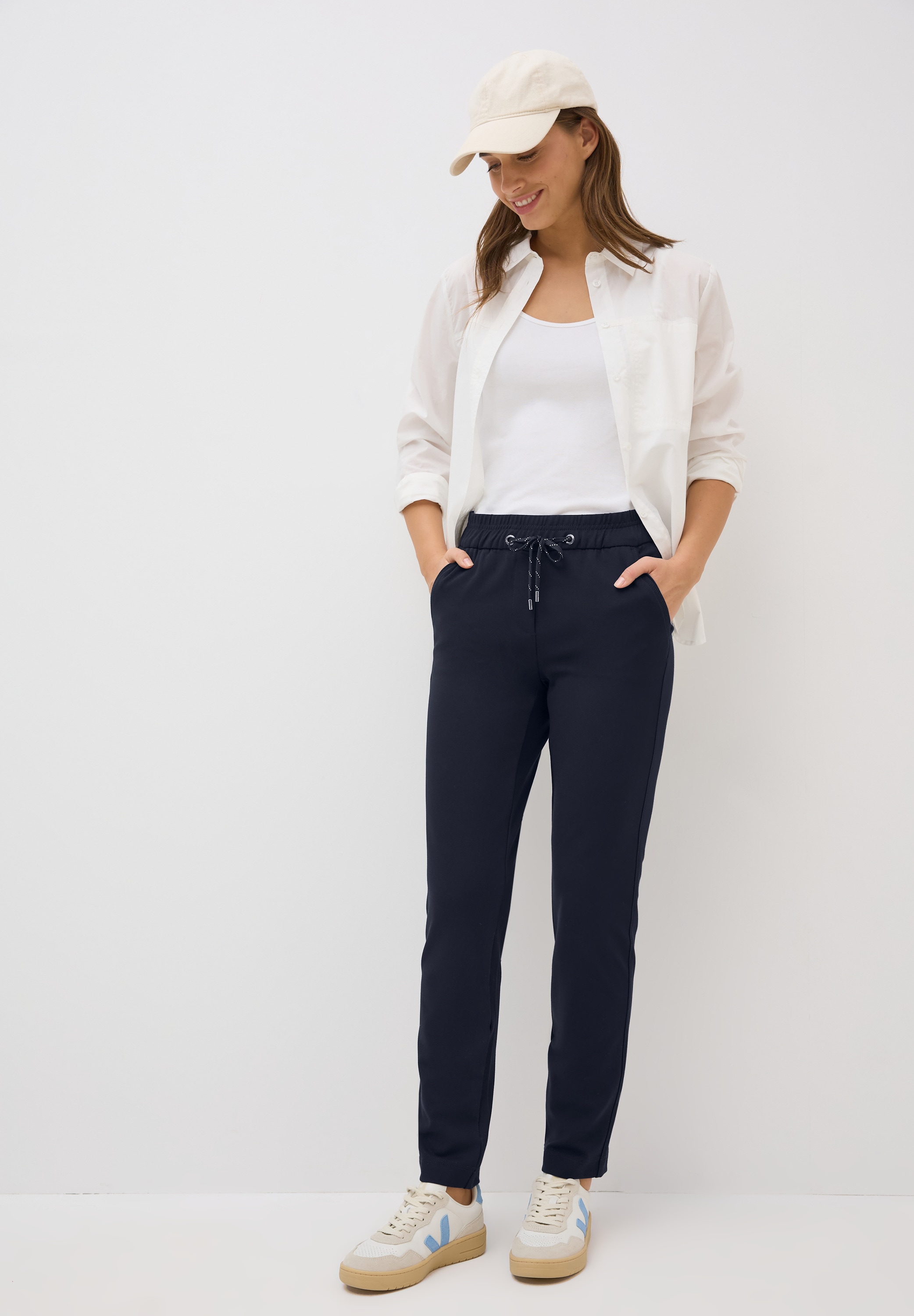 Cecil Jogger Pants, Middle Waist