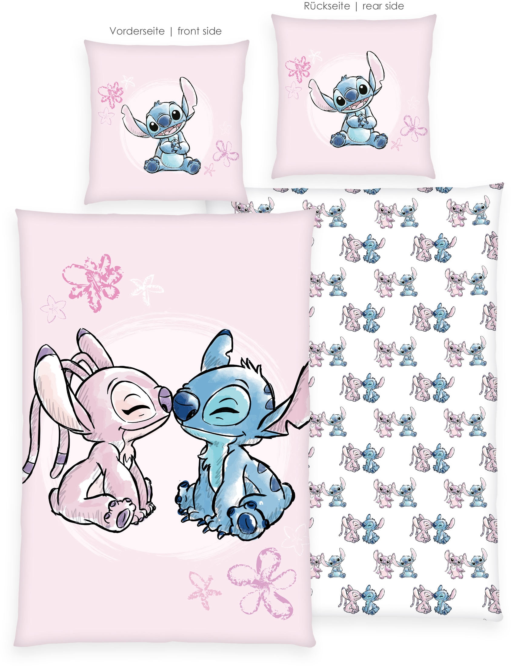 Disney Bettwäsche »Disney Stitch«, Wendebettwäsche