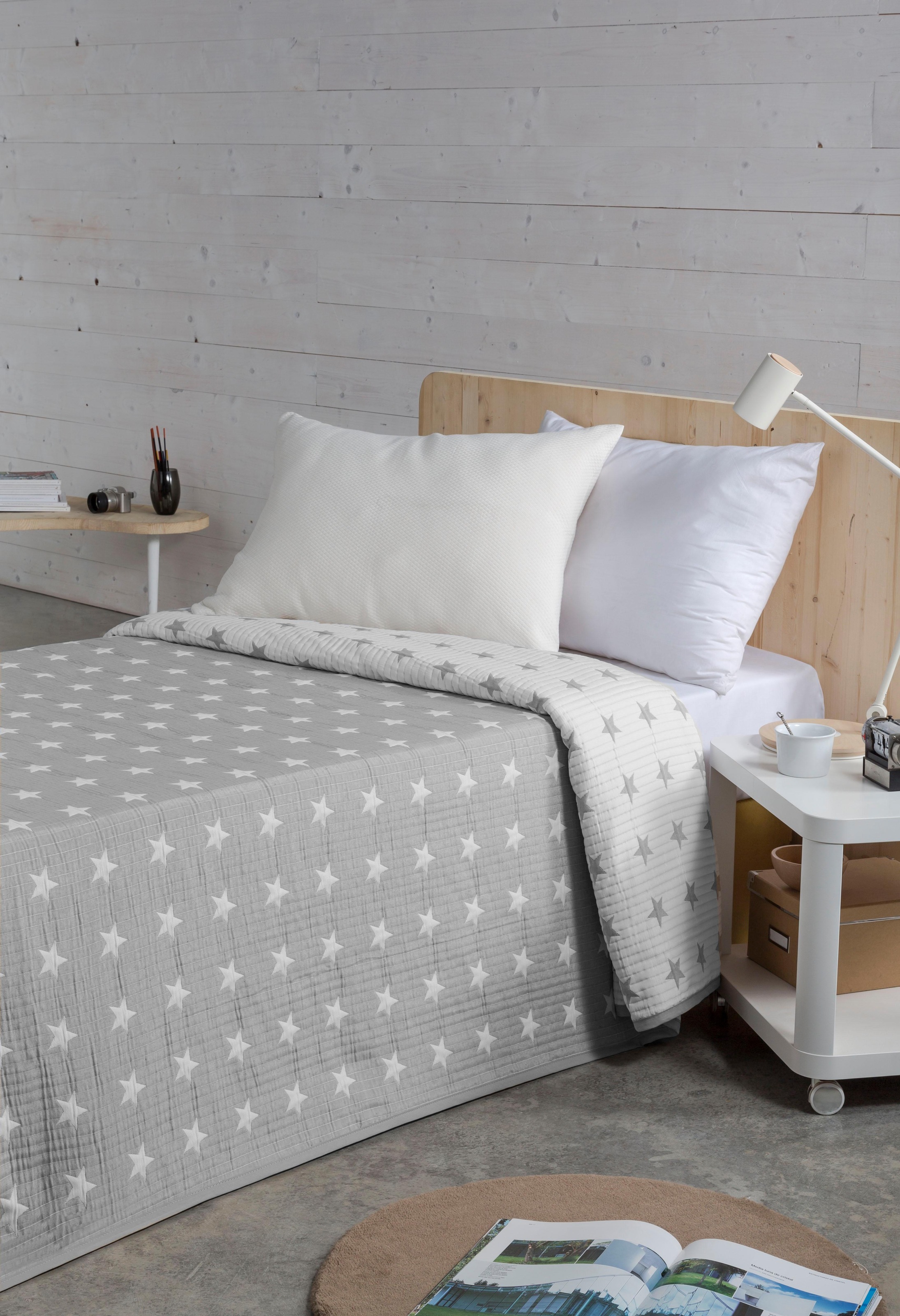 Thumbnail - my home Tagesdecke "Yolanda gesteppte Tagesdecke, für Kinder und Erwachsene" in Wendeoptik, Baumwollmischung, mit leicht...