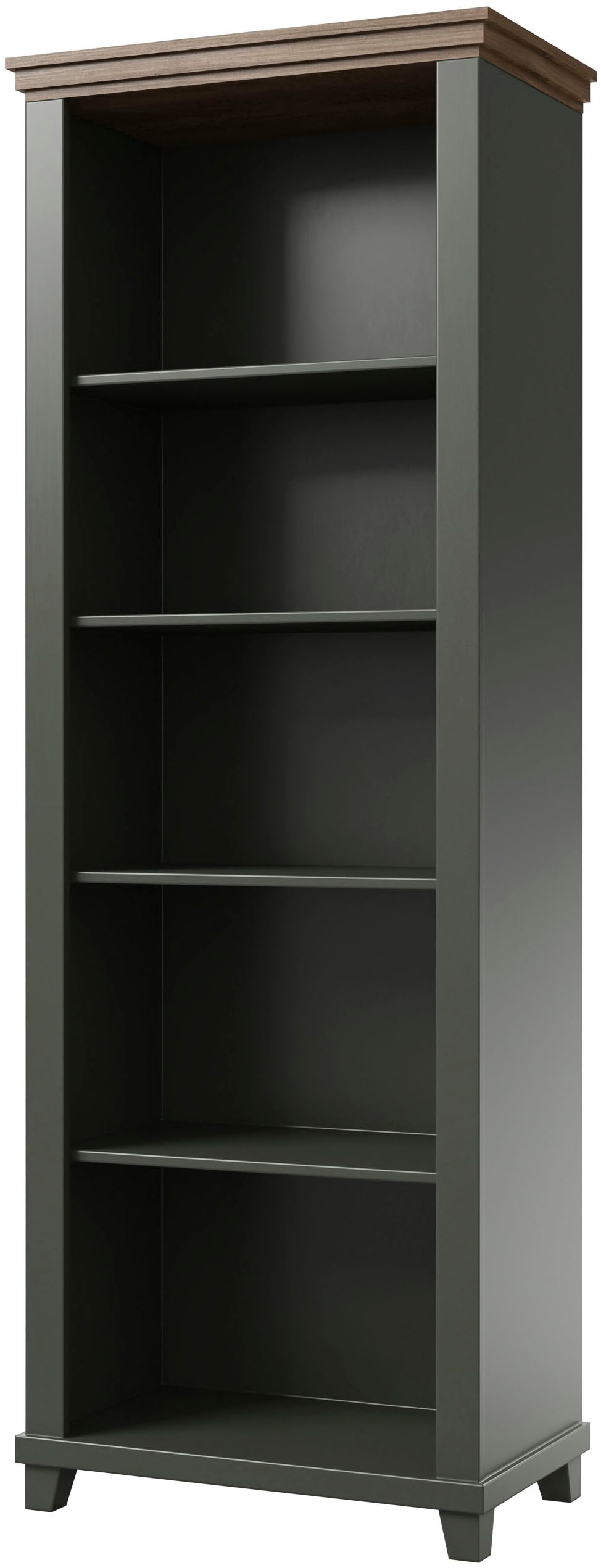 Helvetia Aktenregal "Evora, Breite 71cm, Bücherregal" Bücherschrank mit 5 Fächern, Standregal