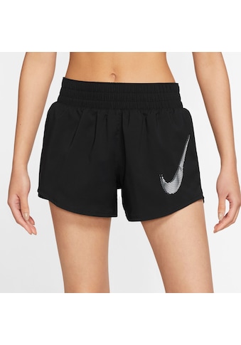 Laufshorts »DRI-FIT ONE SWOOSH WOMEN'S MID-RISE RUNNING SHORTS«