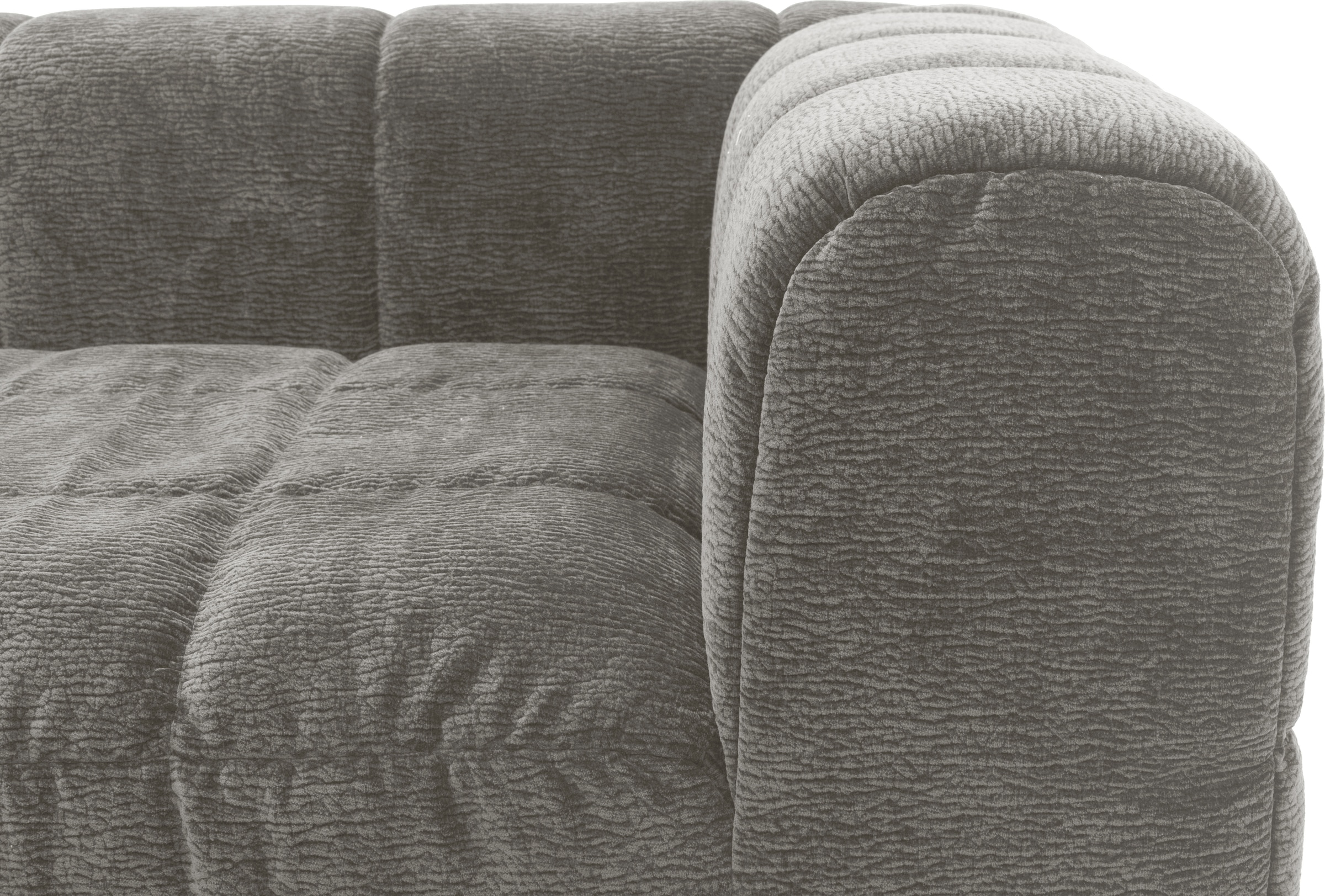 DOMO collection Big-Sofa »800019 Megasofa in 2 Breiten, Kassettensteppung, modern, Federkern«, (2 St.)