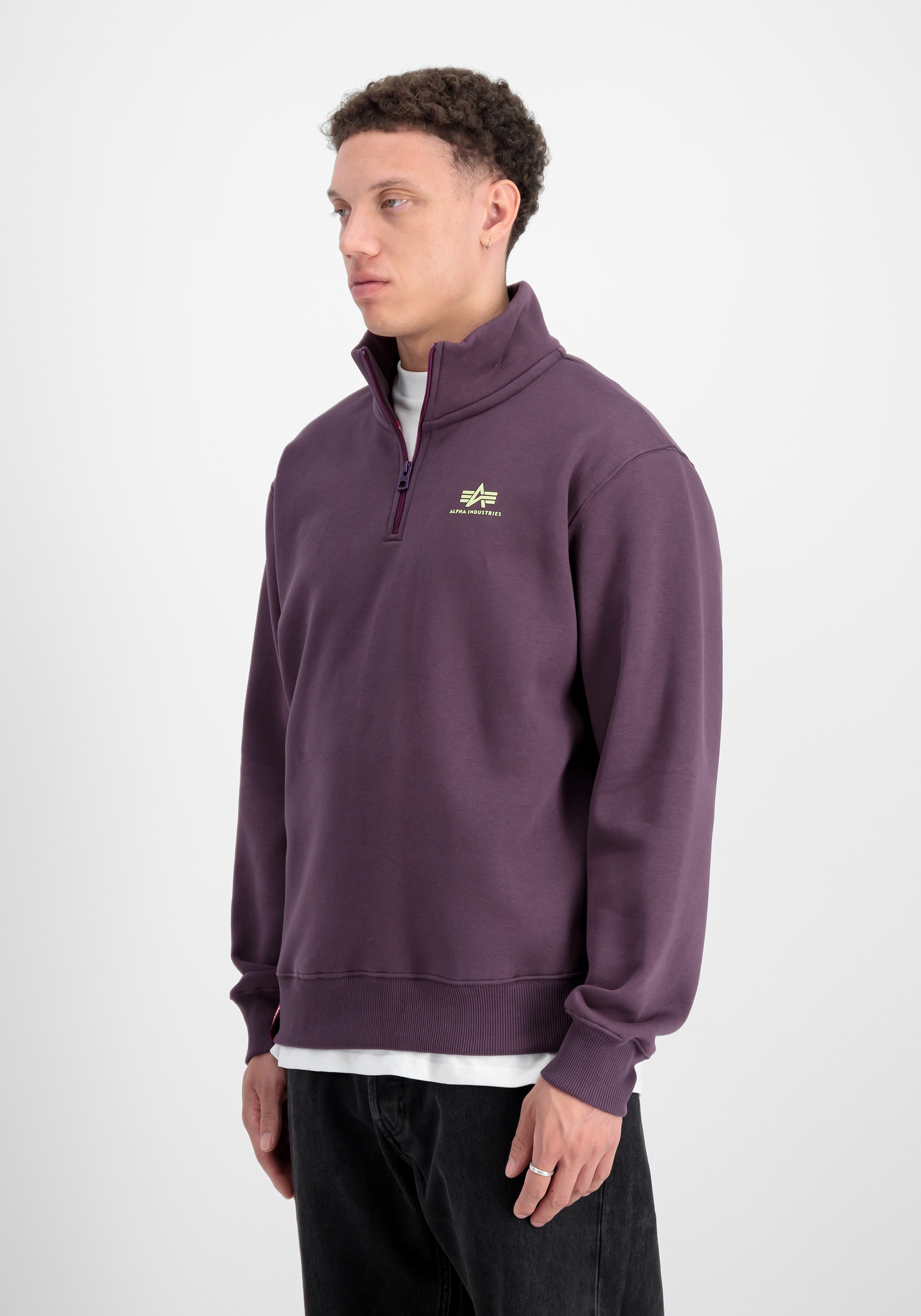 Alpha Industries Sweater "Half Zip Sweatshirt SL" günstig online kaufen