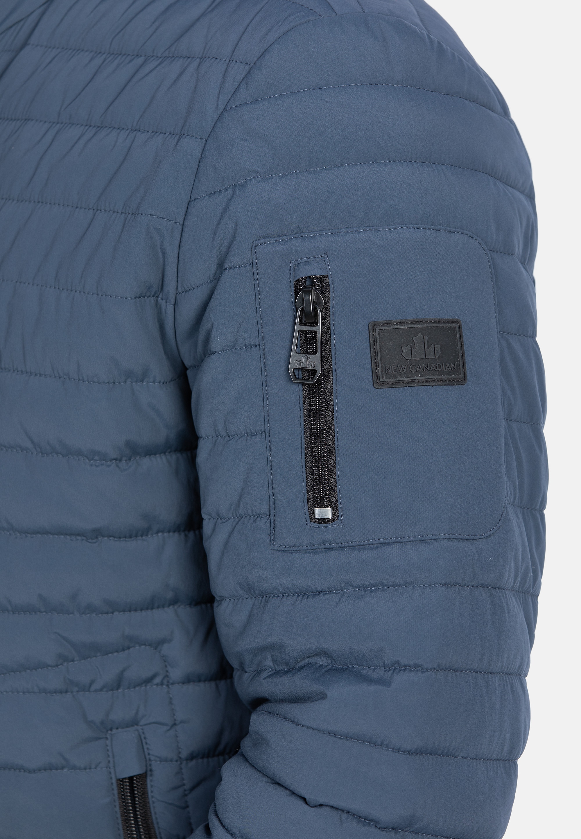 New Canadian Steppjacke, mit praktischer Armtasche