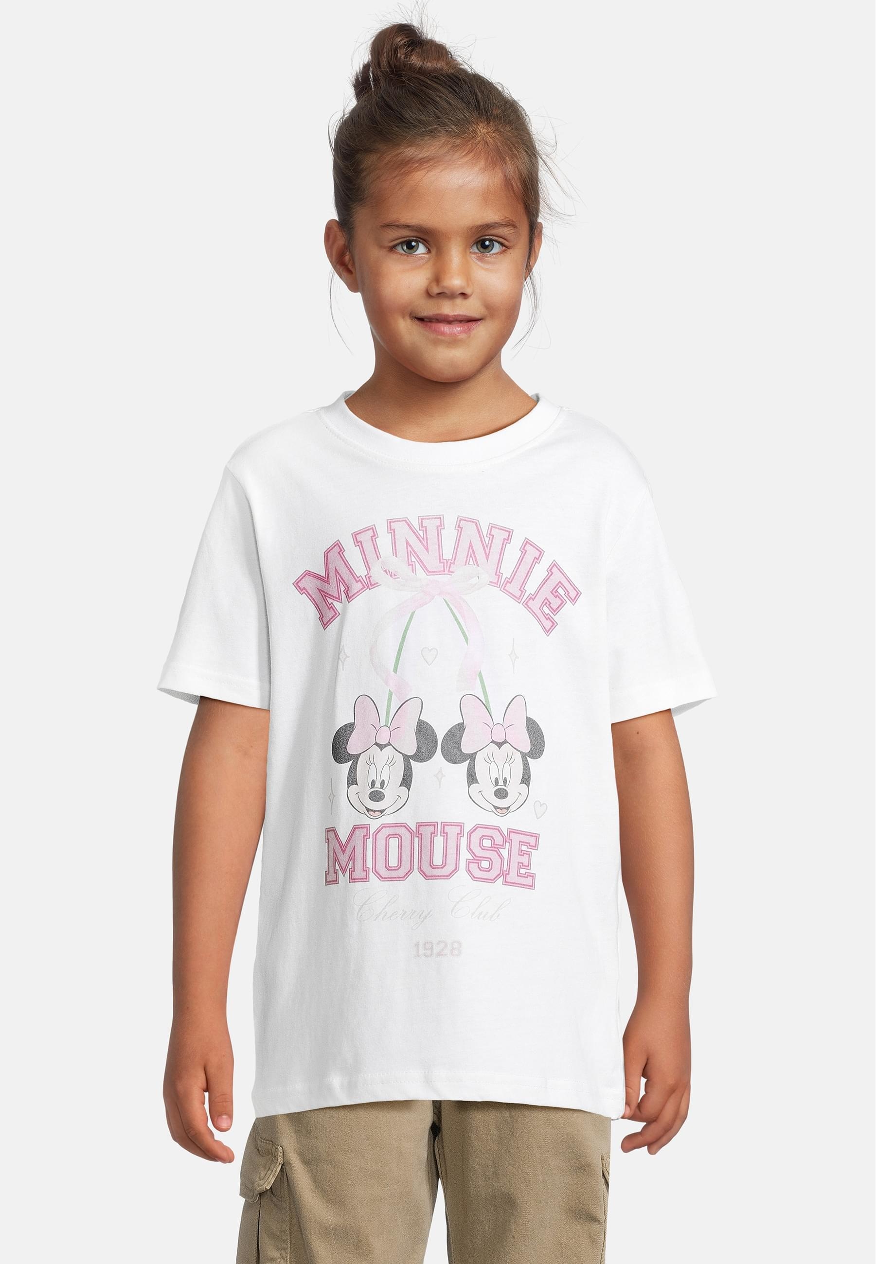 MisterTee T-Shirt »MisterTee T-Shirt 2 Pack - kurzarm - Minnie Mouse«, (1 tlg.)
