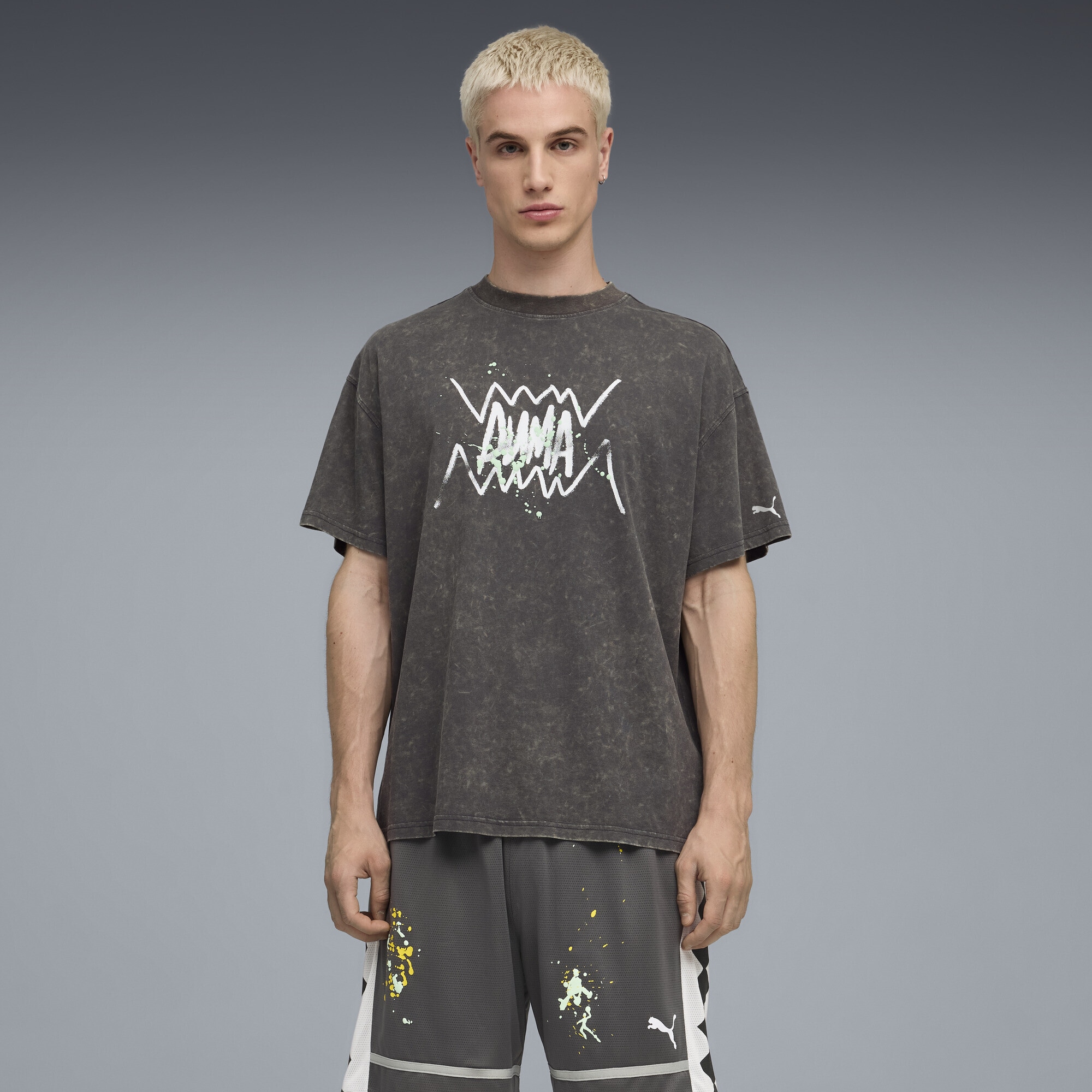 PUMA Trainingsshirt »Points In The Paint T-Shirt Erwachsene«