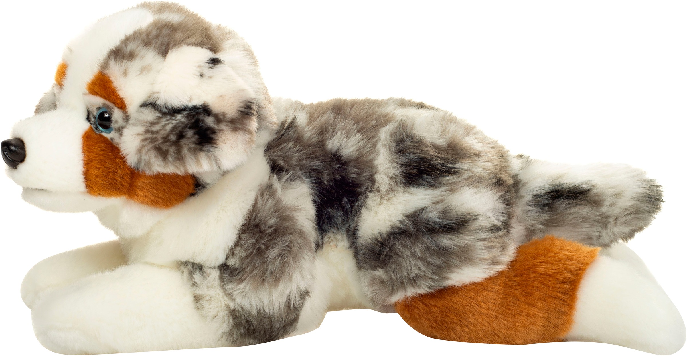 Teddy Hermann® Kuscheltier »Australian Shepherd, liegend, 40 cm« zum Teil aus recyceltem Material
