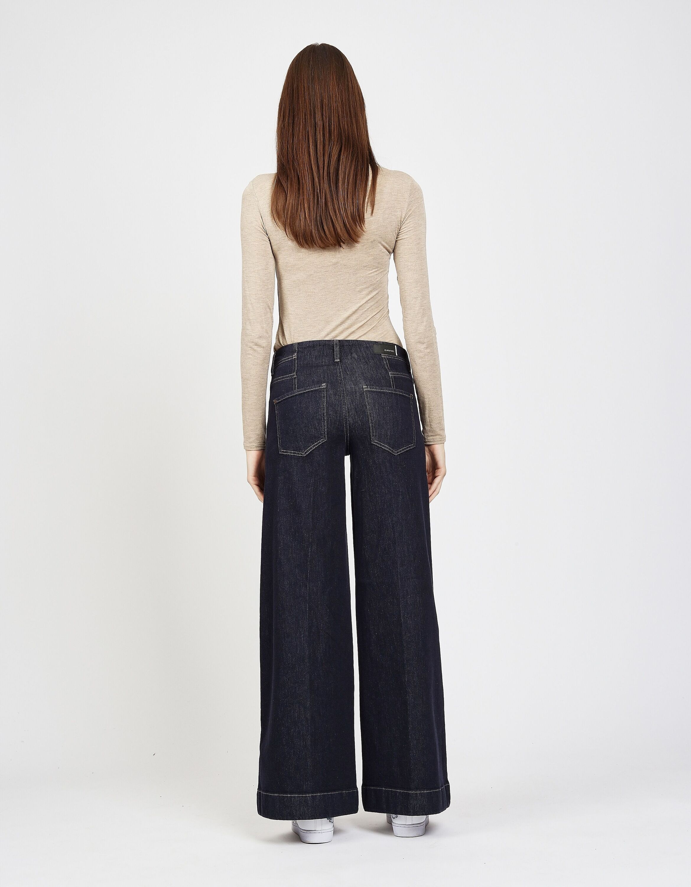 GANG Tapered-fit-Jeans »94POPPY PALAZZO« im 5-Pocket-Style