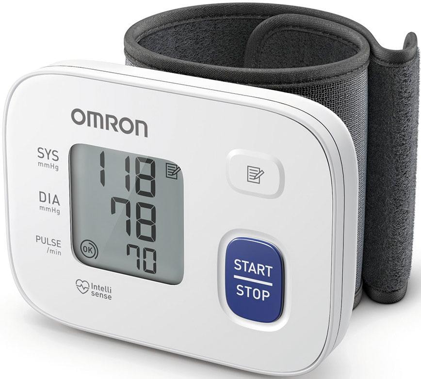 Omron Handgelenk-Blutdruckmessgerät »RS1 (HEM-6160-E)«, für zu Hause und unterwegs