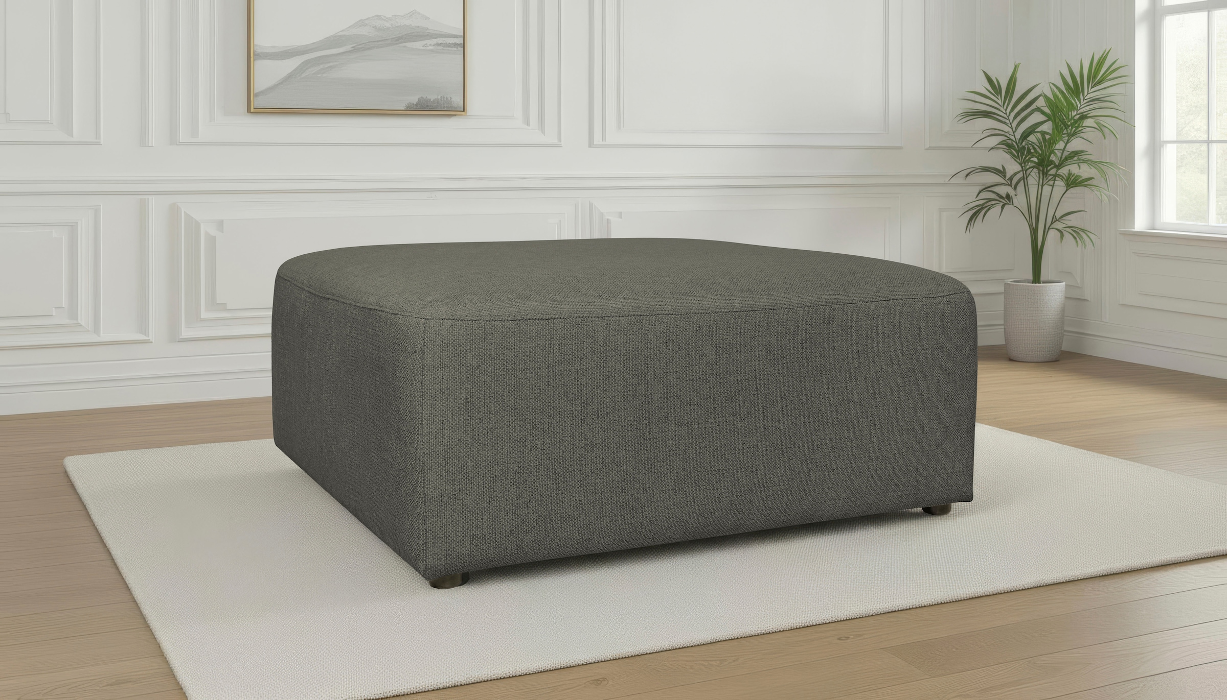 OTTO home Polsterhocker "Koa, Hocker, passend zur Modulserie KOA" in Websto günstig online kaufen