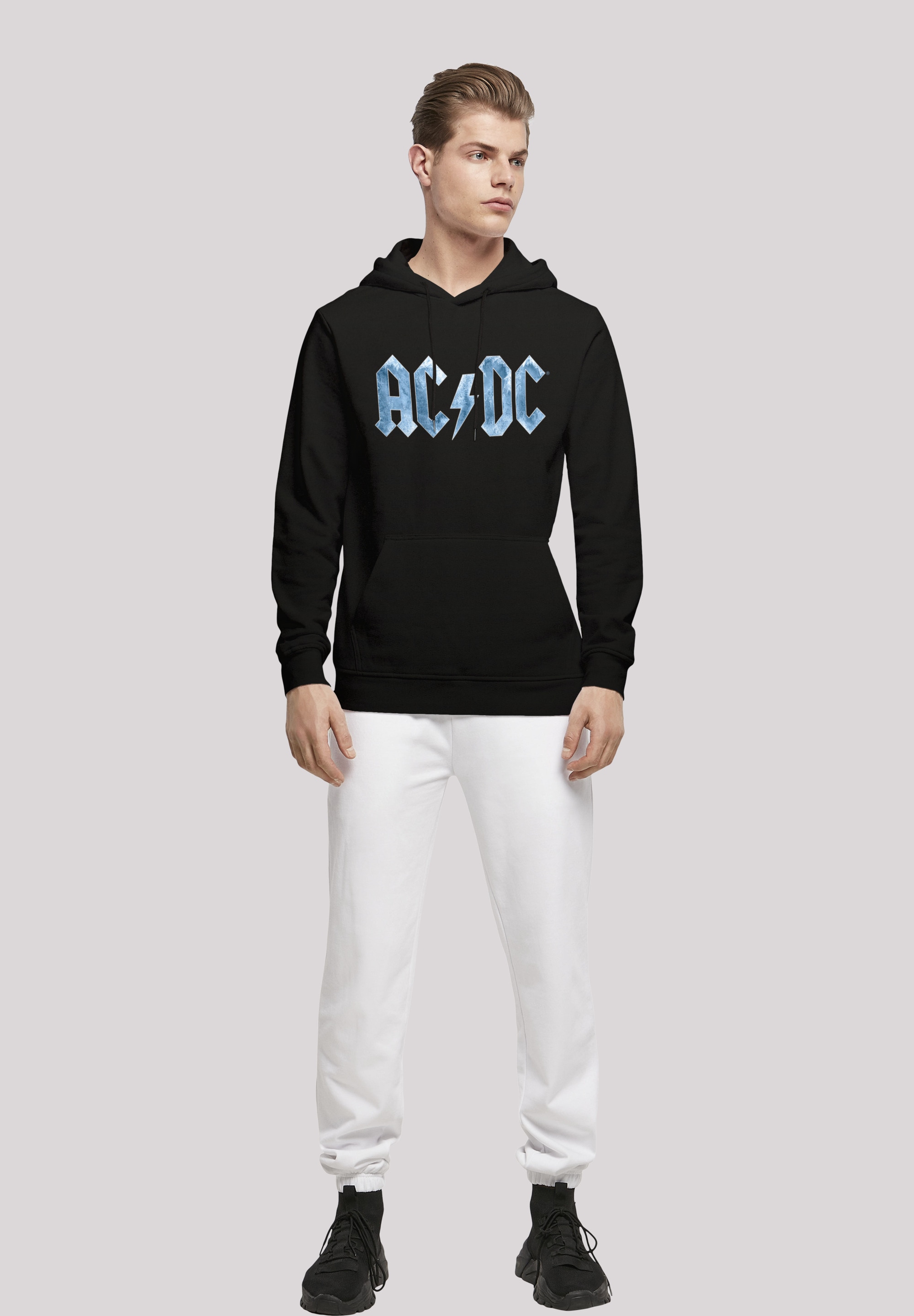F4NT4STIC Kapuzenpullover »ACDC Rock Band Blue Ice Logo«, Print
