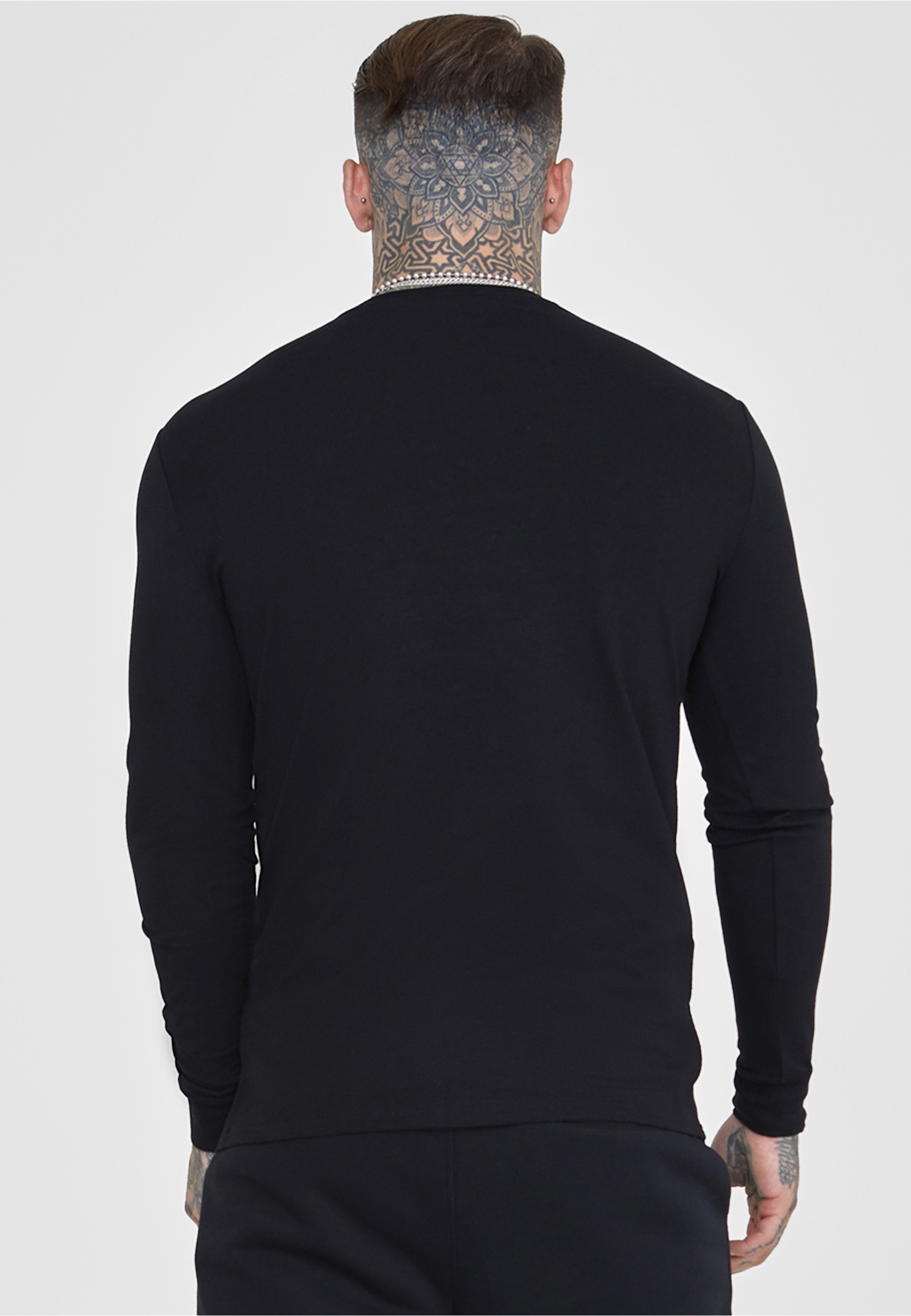 Siksilk Langarmshirt »SikSilk Essentials LS T-Shirt« 1