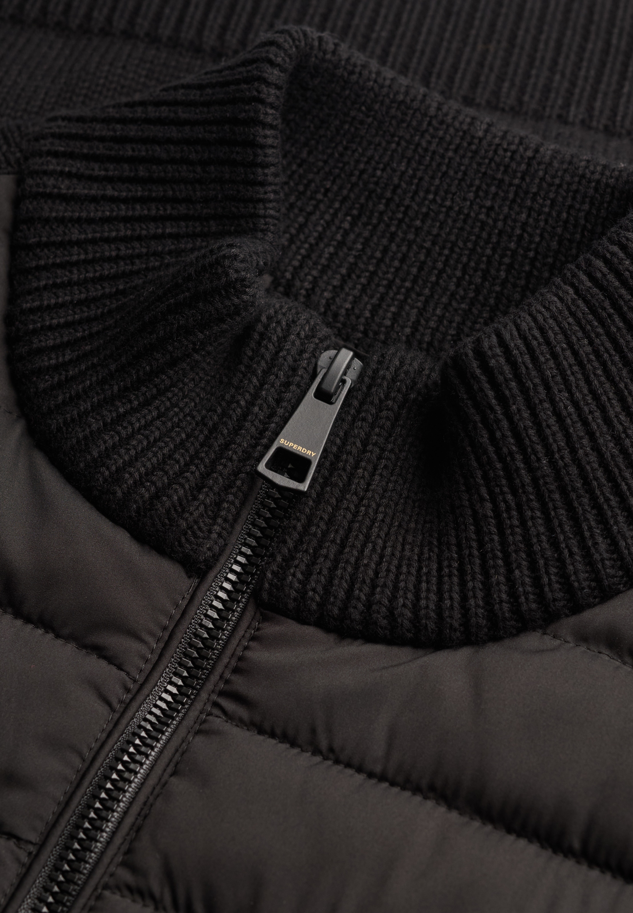 Superdry Blouson »CARDIGAN HYBRID JACKET« Kunstfaser, slim fit
