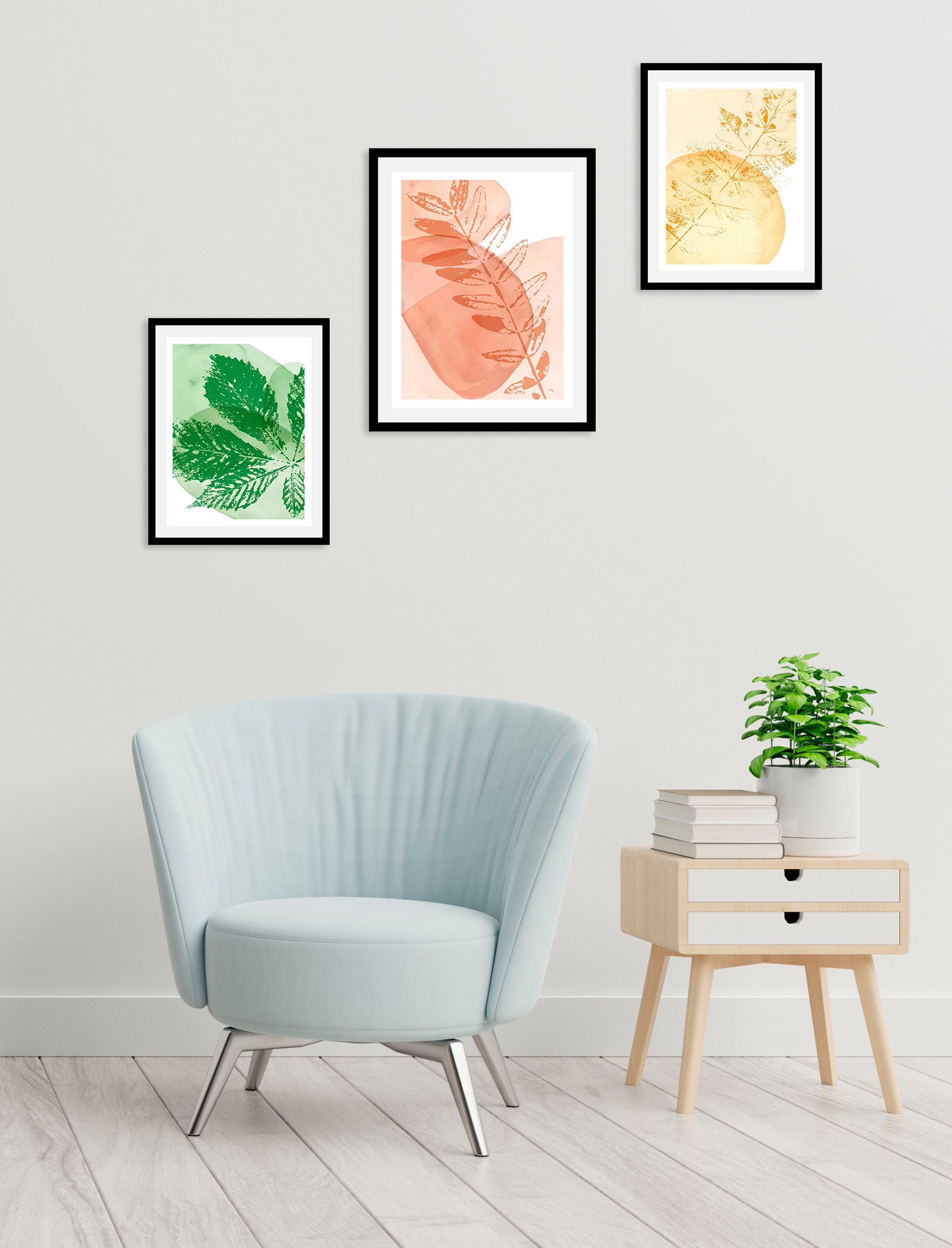 queence Bild "Set Hermia", (1 St.), gerahmt günstig online kaufen