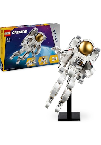 Konstruktionsspielsteine »Astronaut im Weltraum (31152), LEGO Creator 3in1«, (647...