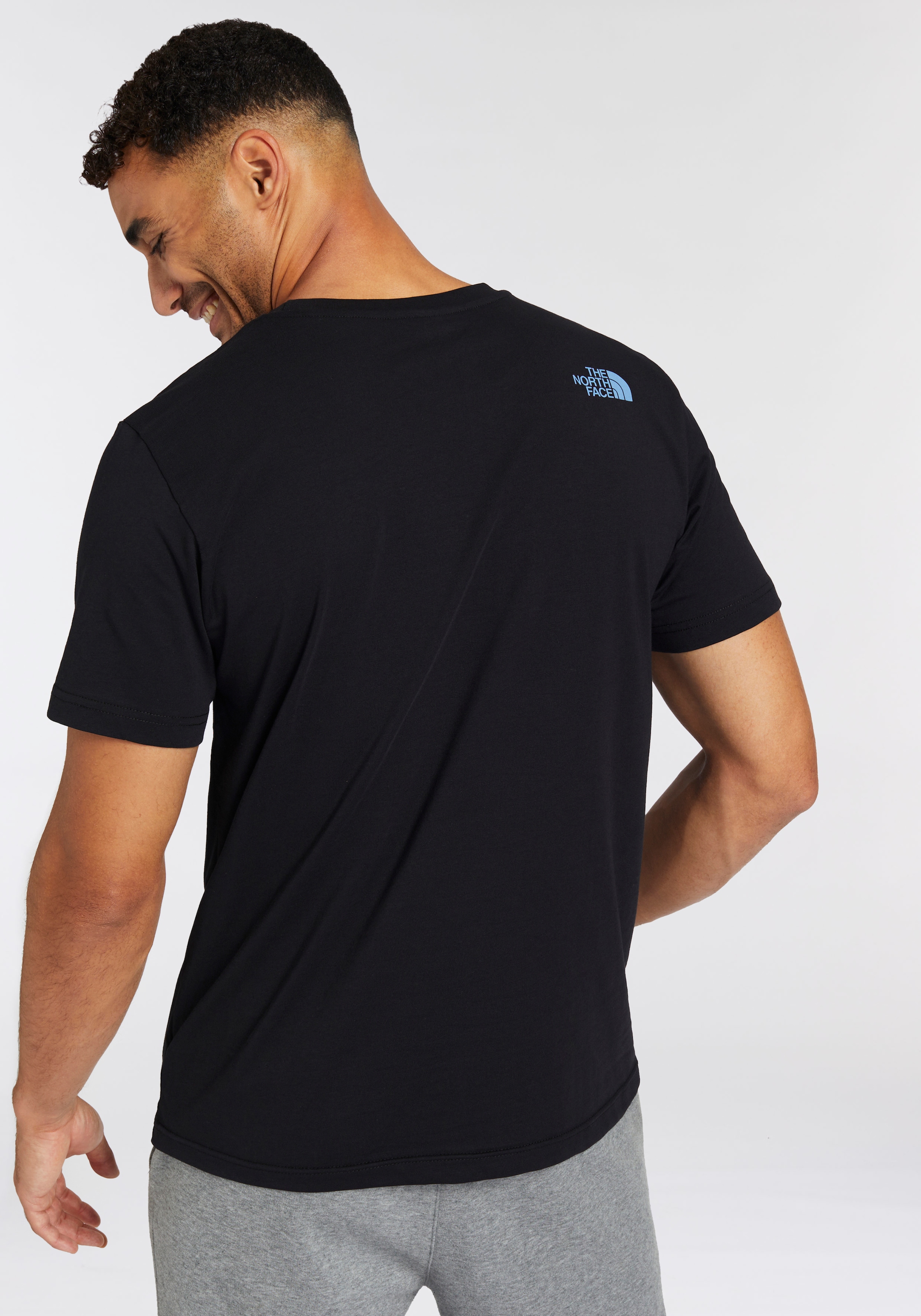 The North Face T-Shirt »M SS MOUNTAIN LINE TEE«, (1 tlg.)