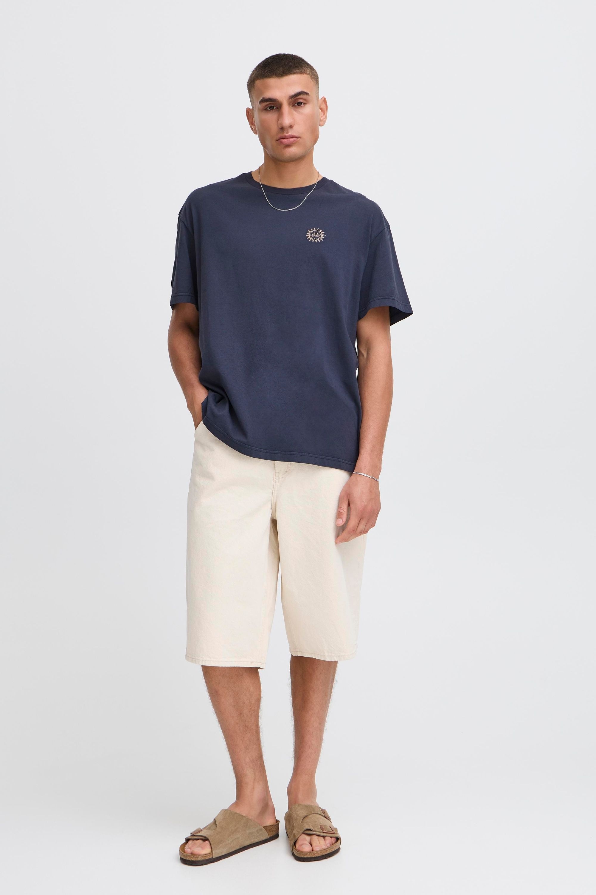 Solid Rundhalsshirt "Rundhalsshirt SDPAVEL" günstig online kaufen