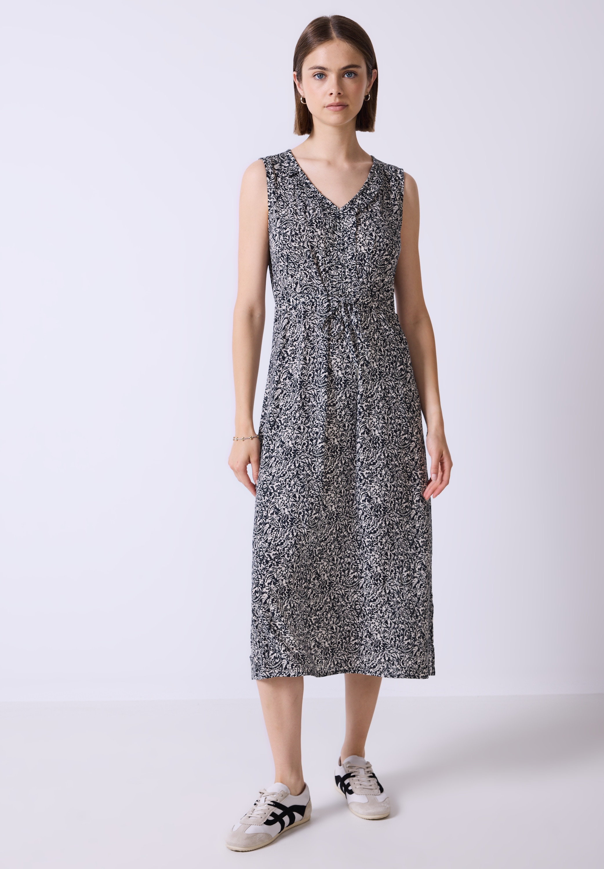 STREET ONE STUDIO Midikleid, aus Viskose günstig online kaufen