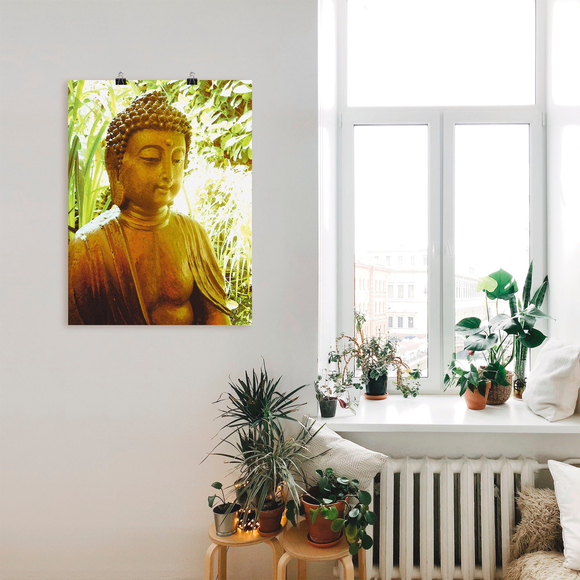 Artland Wandbild »Die Seele von Buddha«, Religion, (1 St.), als Leinwandbild, Poster, Wandaufkleber in verschied. Größen
