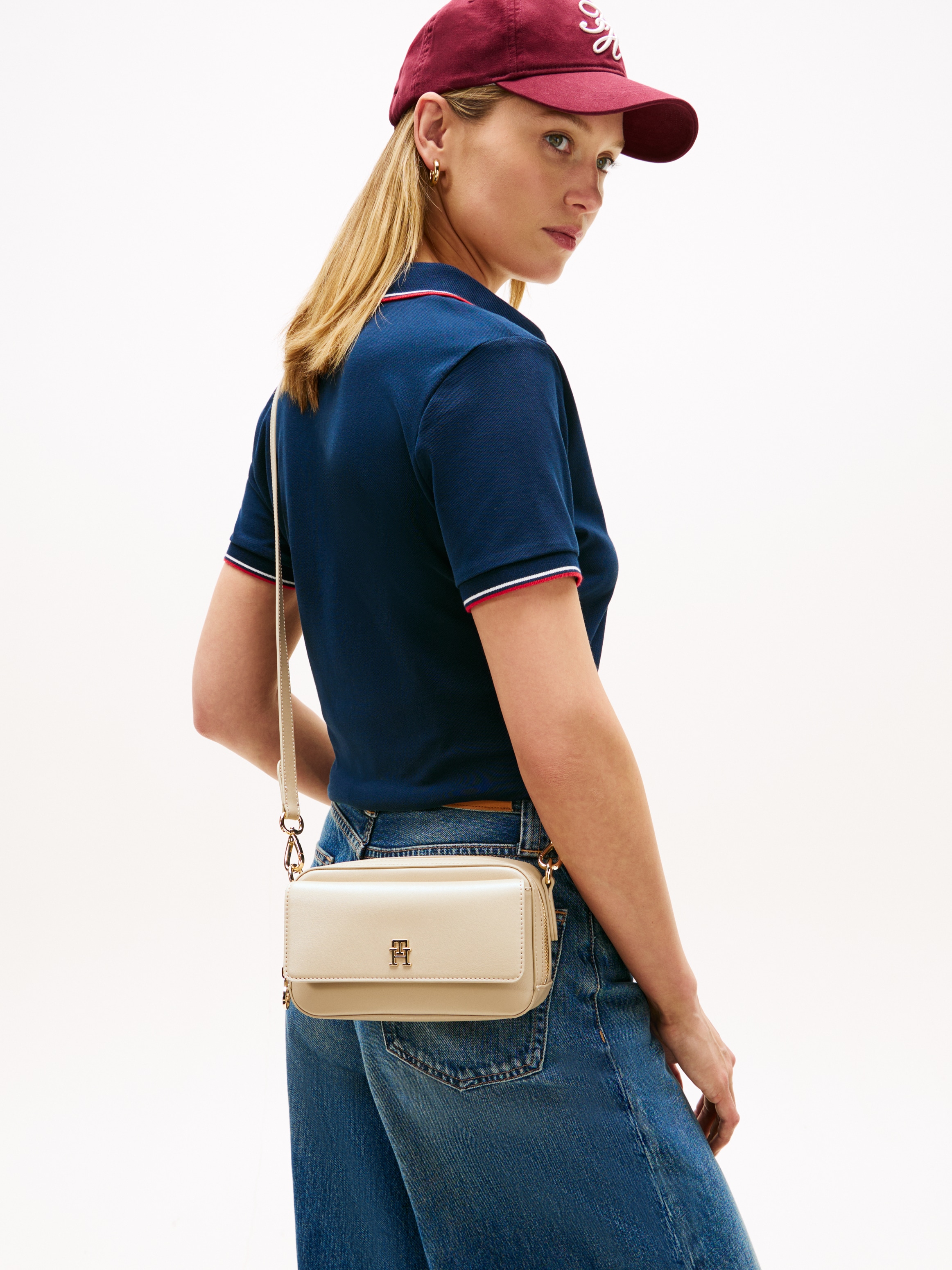 Tommy Hilfiger Mini Bag "TH ICON CAMERA BAG", Damen Umhängetasche, Schulter günstig online kaufen