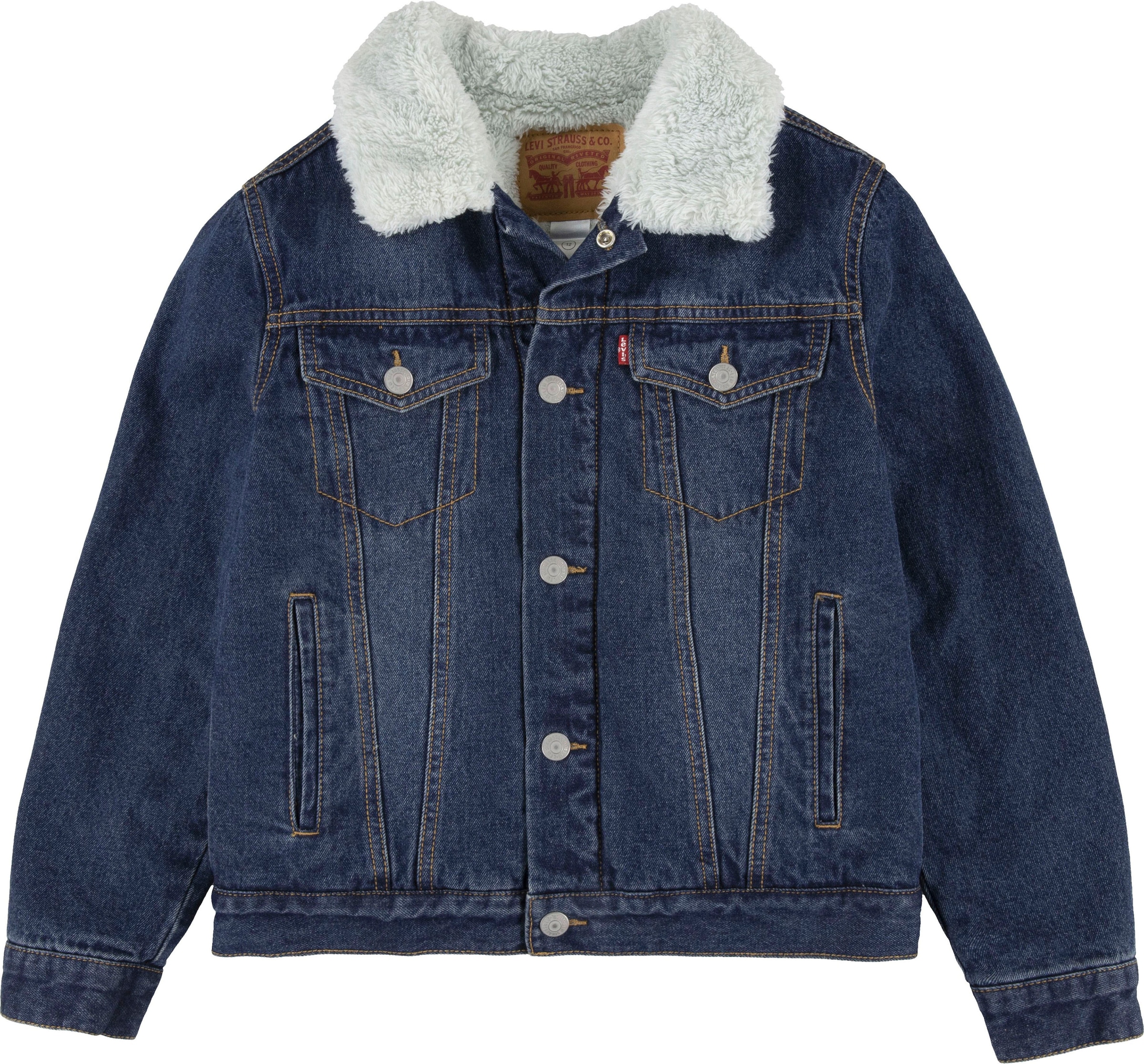 Levi's® Kids Jeansjacke »LVN SHERPA TRUCKER«, ohne Kapuze, for BOYS