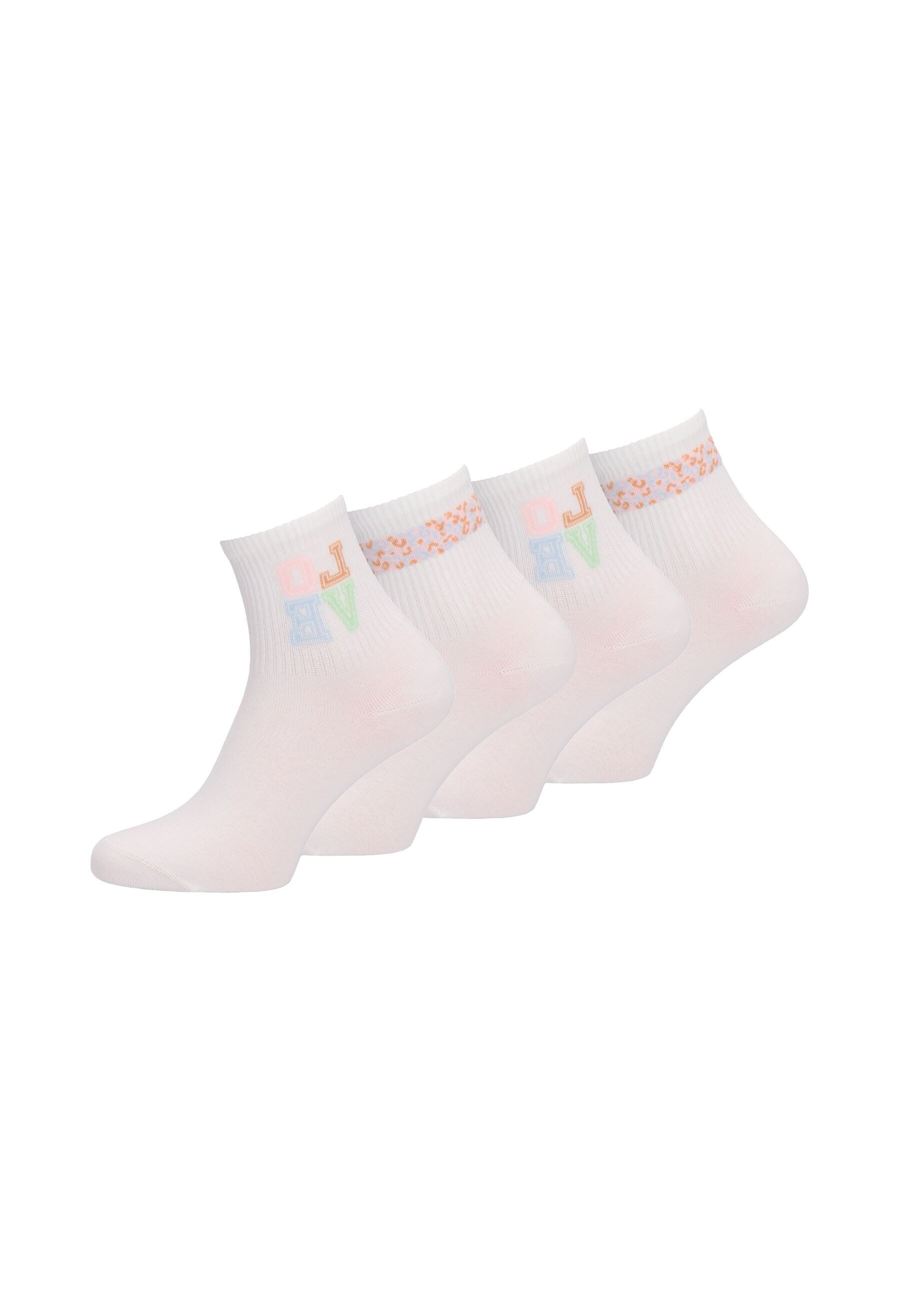 Tamaris Kurzsocken "4er Pack" 4er Pack Gekämmte Baumwolle für weiches Tragegefühl