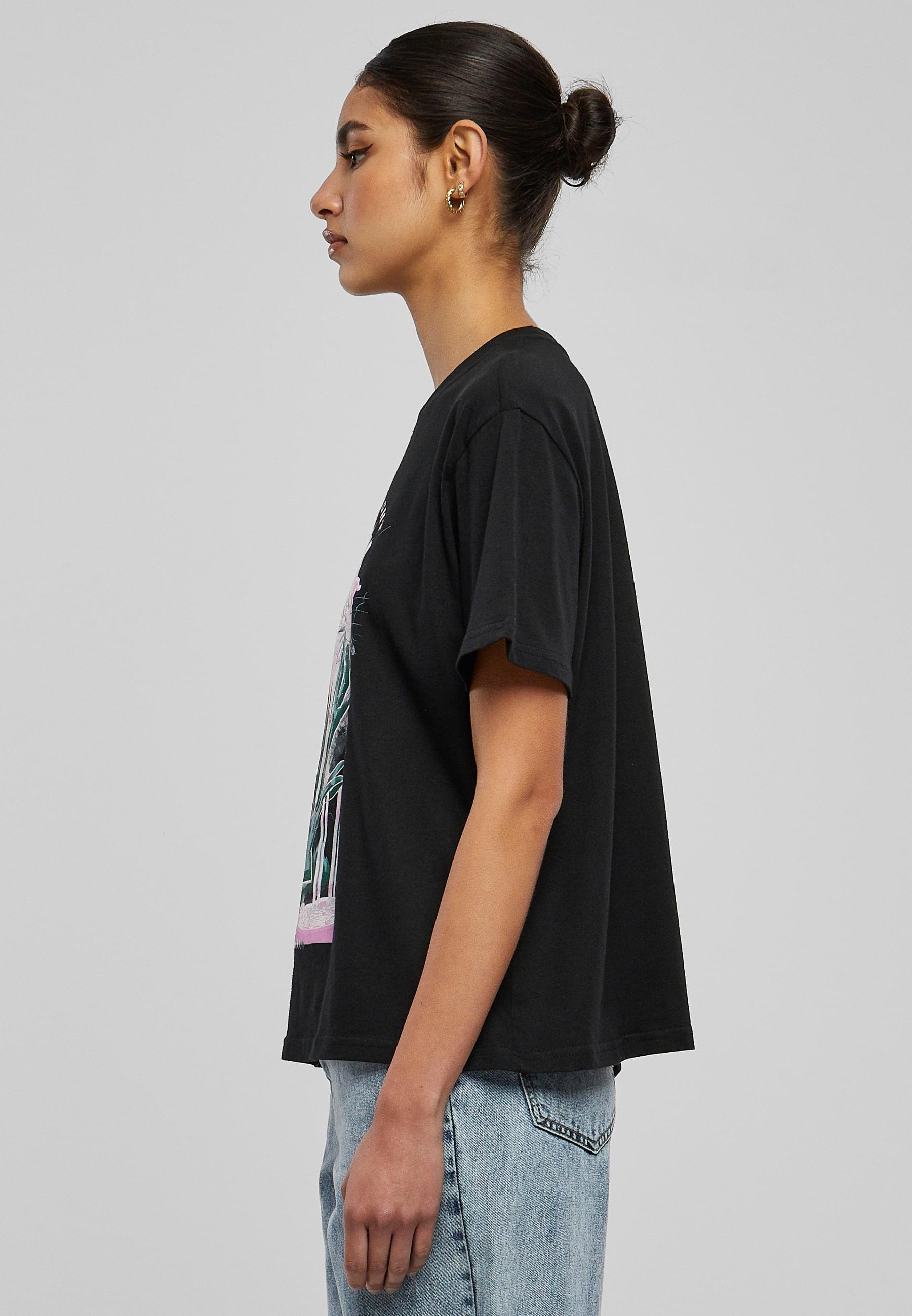 Miss Tee Kurzarmshirt »Miss Tee Damen Shine Bright Tee«, (1 tlg.)