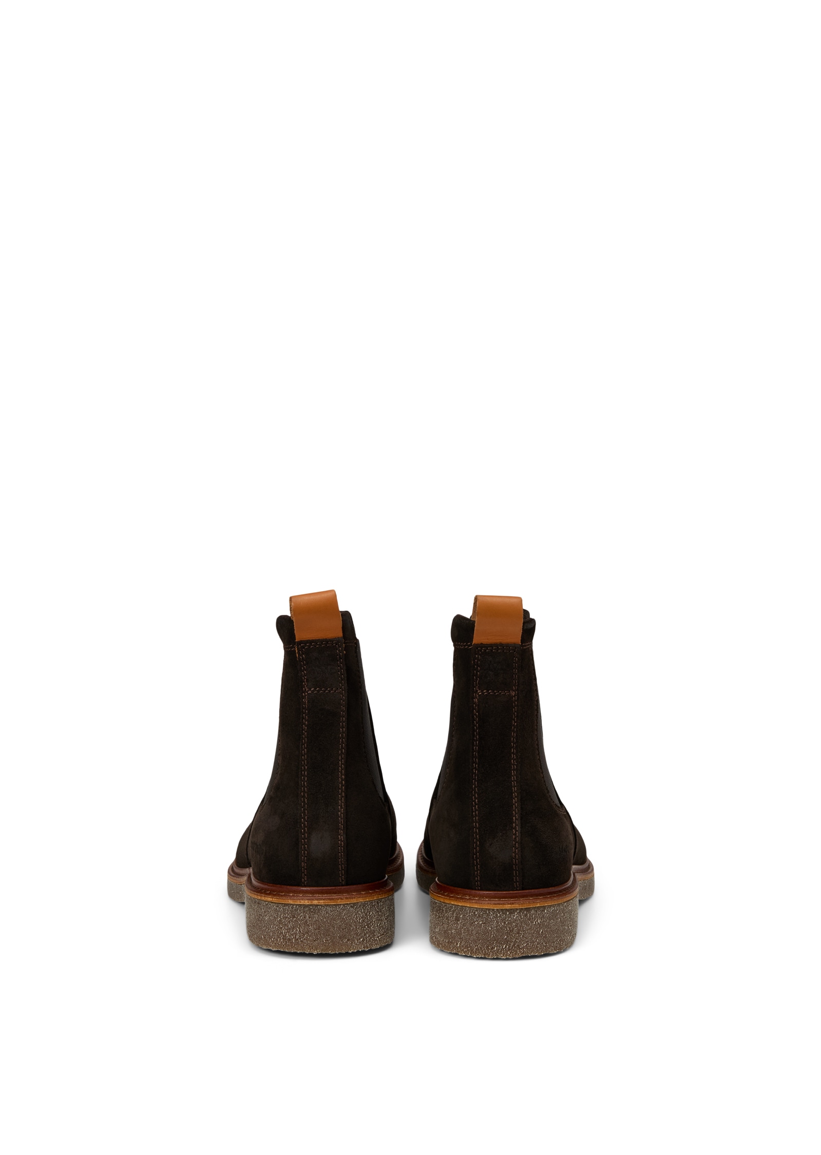 Marc O'Polo Chelseaboots »aus geöltem Veloursleder«