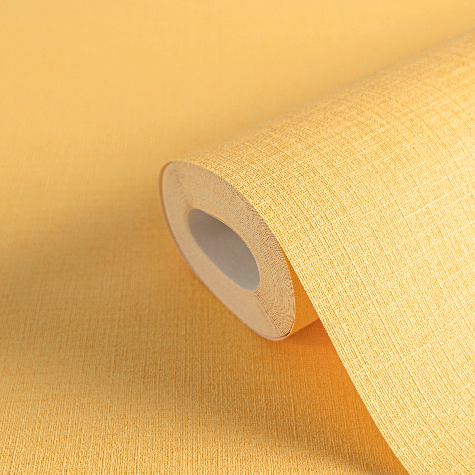 living walls Vliestapete »Abstrakte Blätter-Tapete in Beige Grün Blau Vlies« matt glatt