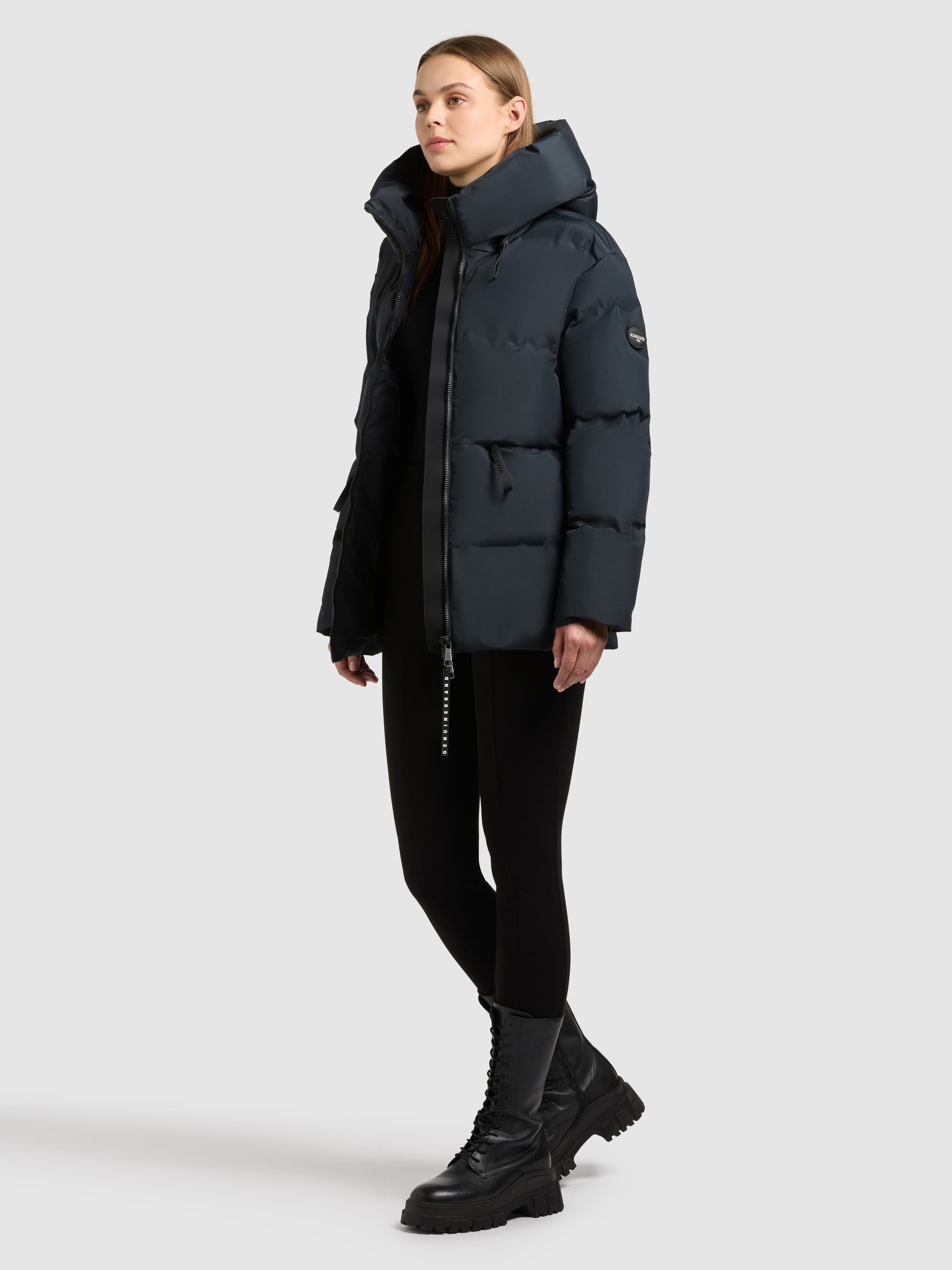khujo Steppjacke »ELLIS2«, mit Kapuze