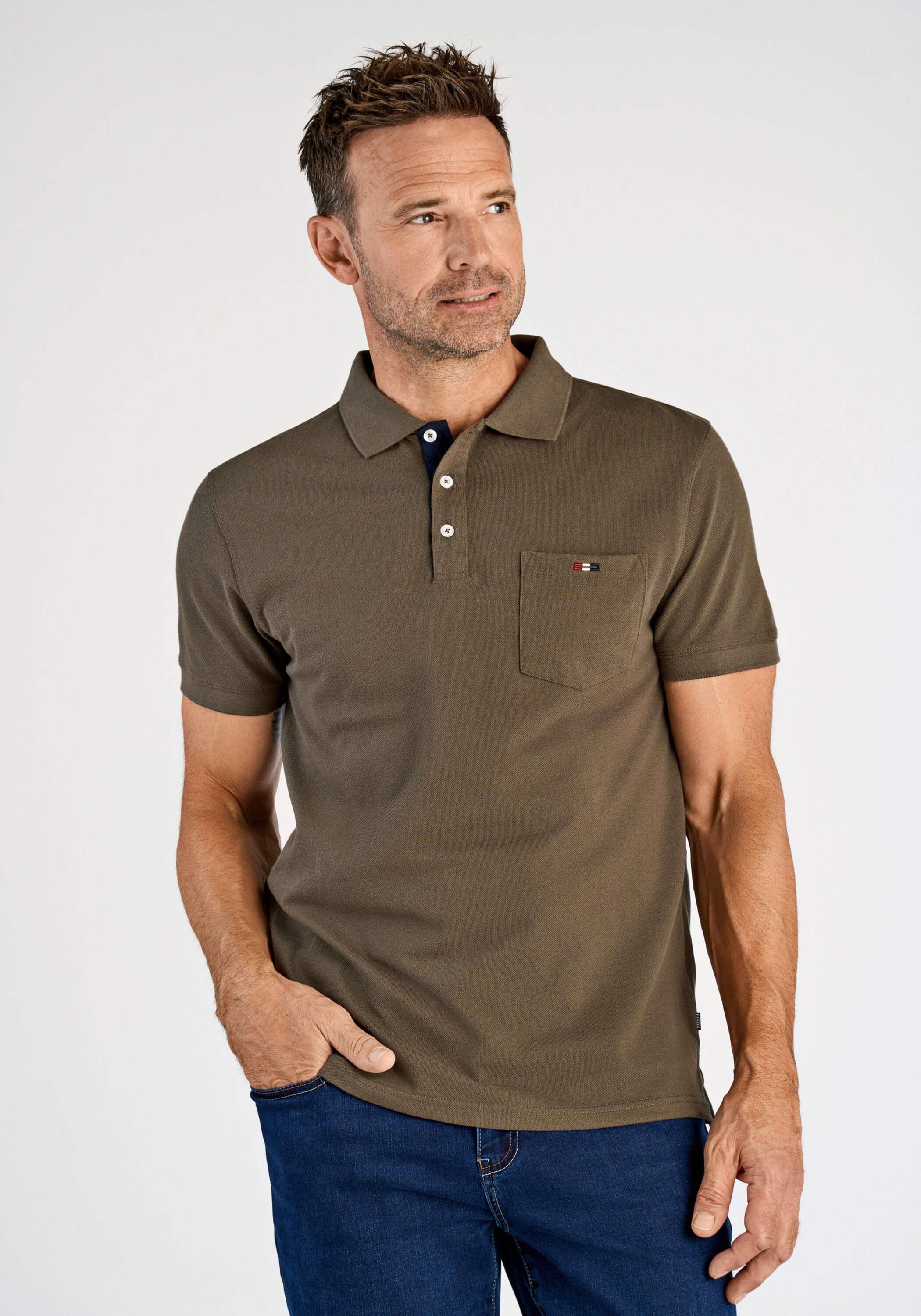 BISON "Poloshirt Comfort Fit"