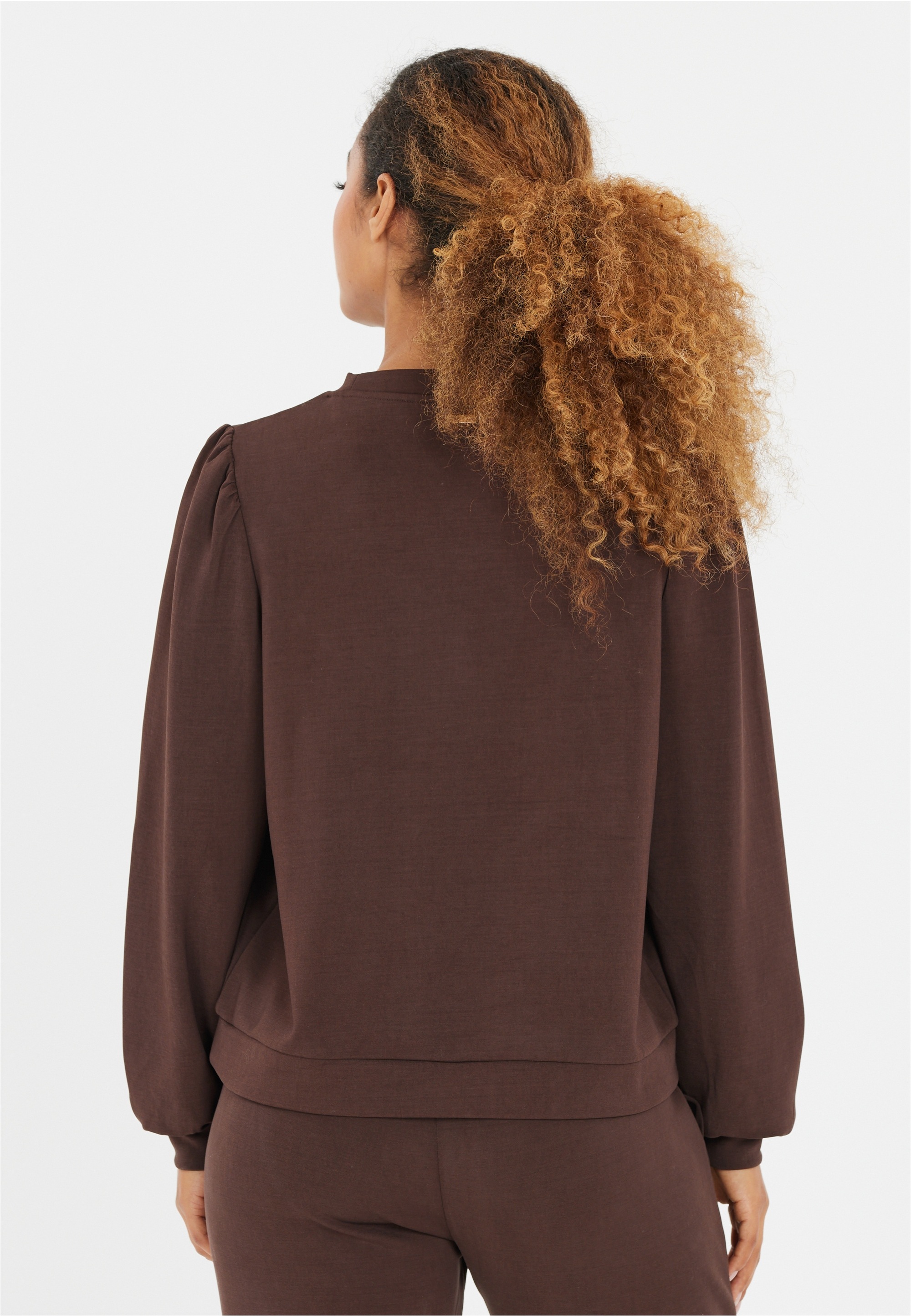 ATHLECIA Sweatshirt »Jillnana«, aus weichem Stoff mit entspannter Passform