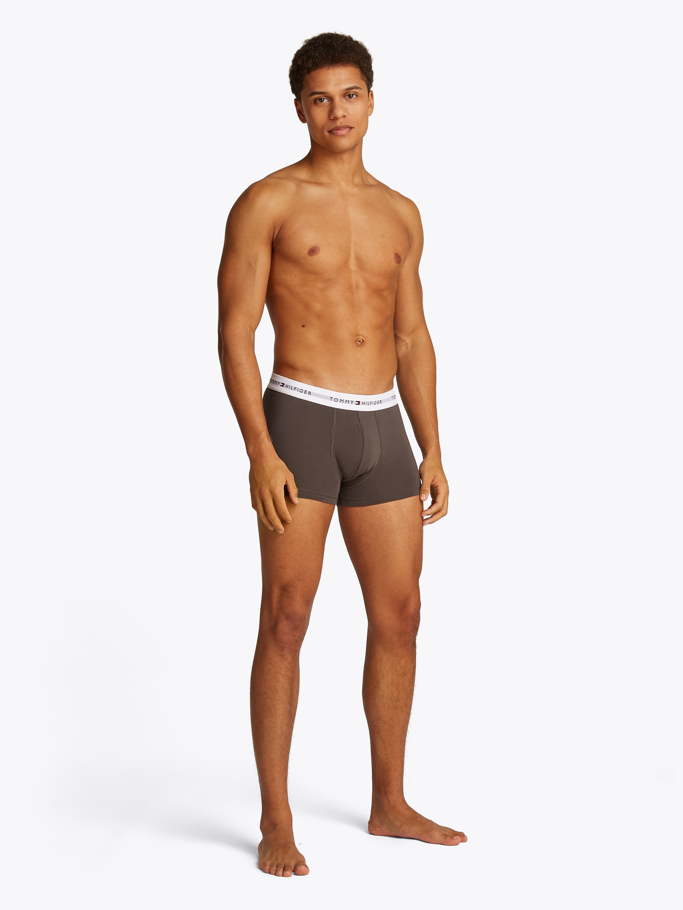 Tommy Hilfiger Underwear Trunk »3P TRUNK«, (Packung, 3 St., 3er-Pack), mit Logoschriftzug