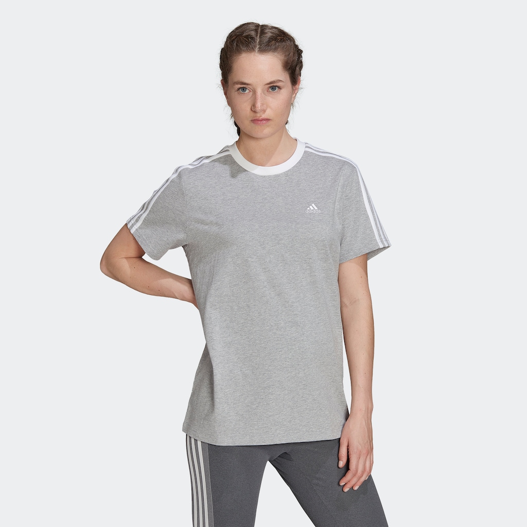 adidas Sportswear T-Shirt »ESSENTIALS 3-STREIFEN«