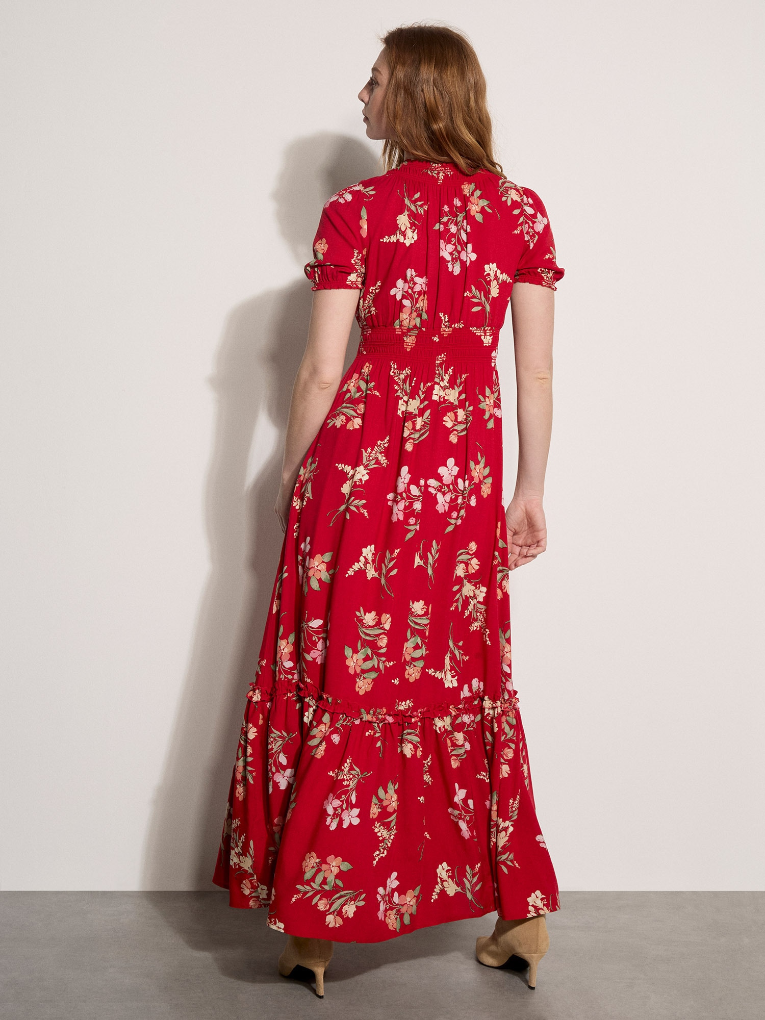Apricot Maxikleid »Maxikleid« mit Smockdetails