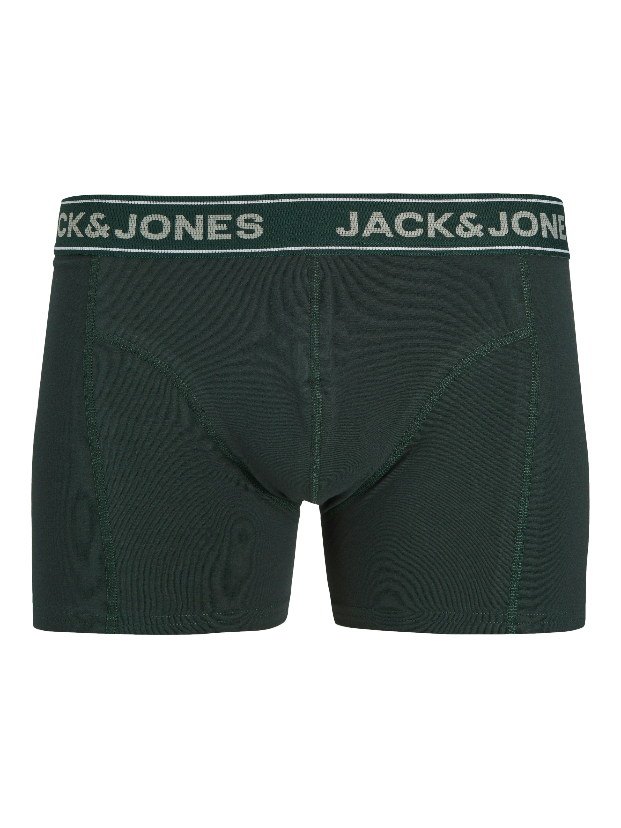 Thumbnail - Jack & Jones Trunk "JACBLACK – Boxershorts mit Stretch, Jersey und mittlerer Taille" Packung, 3 Stk. unifarben, modisch,...