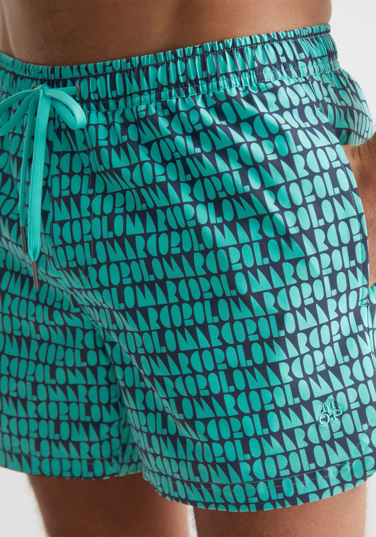 Marc O'Polo Badeshorts »Mini Geo Print«, mit trendigem Allover-Print