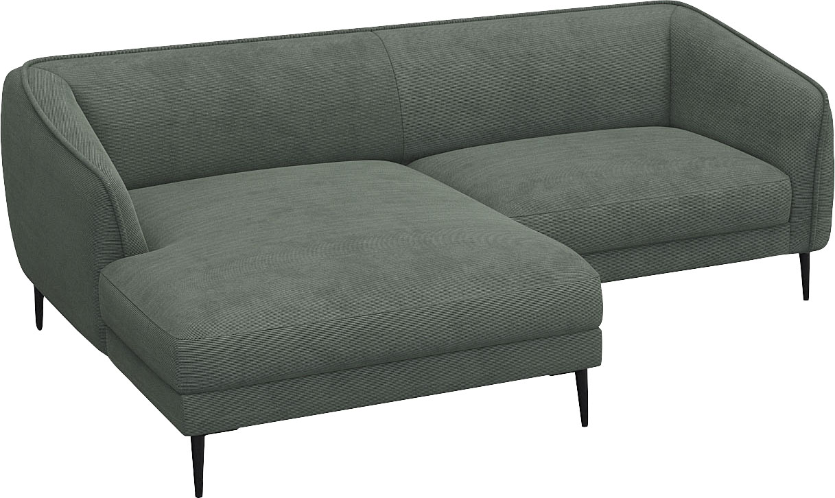 Thumbnail - FLEXLUX Ecksofa "Belle Designsofa, bequem durch Kaltschaum im Sitz, OTTOs Choice", Skandinavisches Design, In hochwertig...