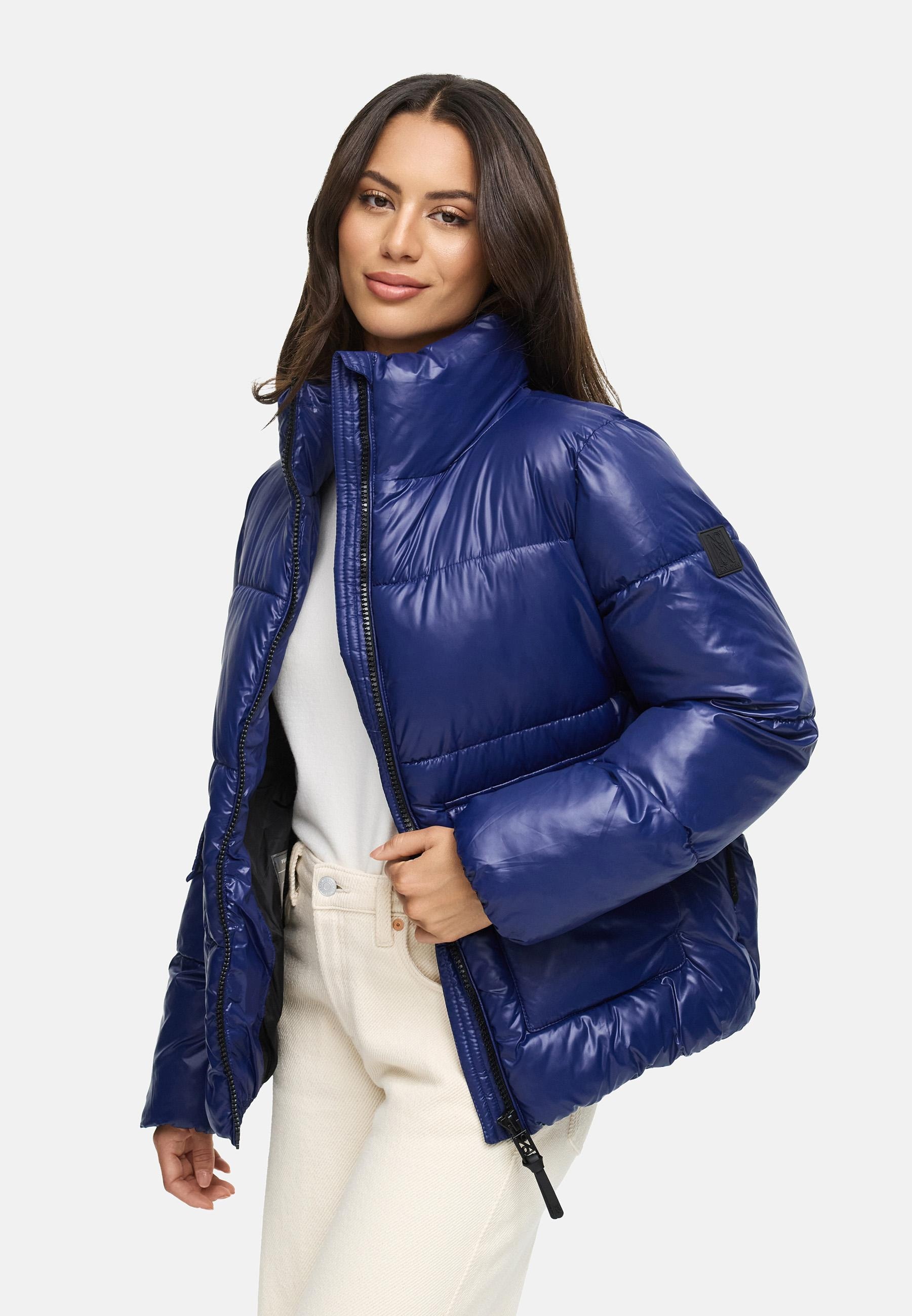 Navahoo Kurzjacke »Eispracht 14«, ohne Kapuze, Kurze gesteppte Damen Winterjacke