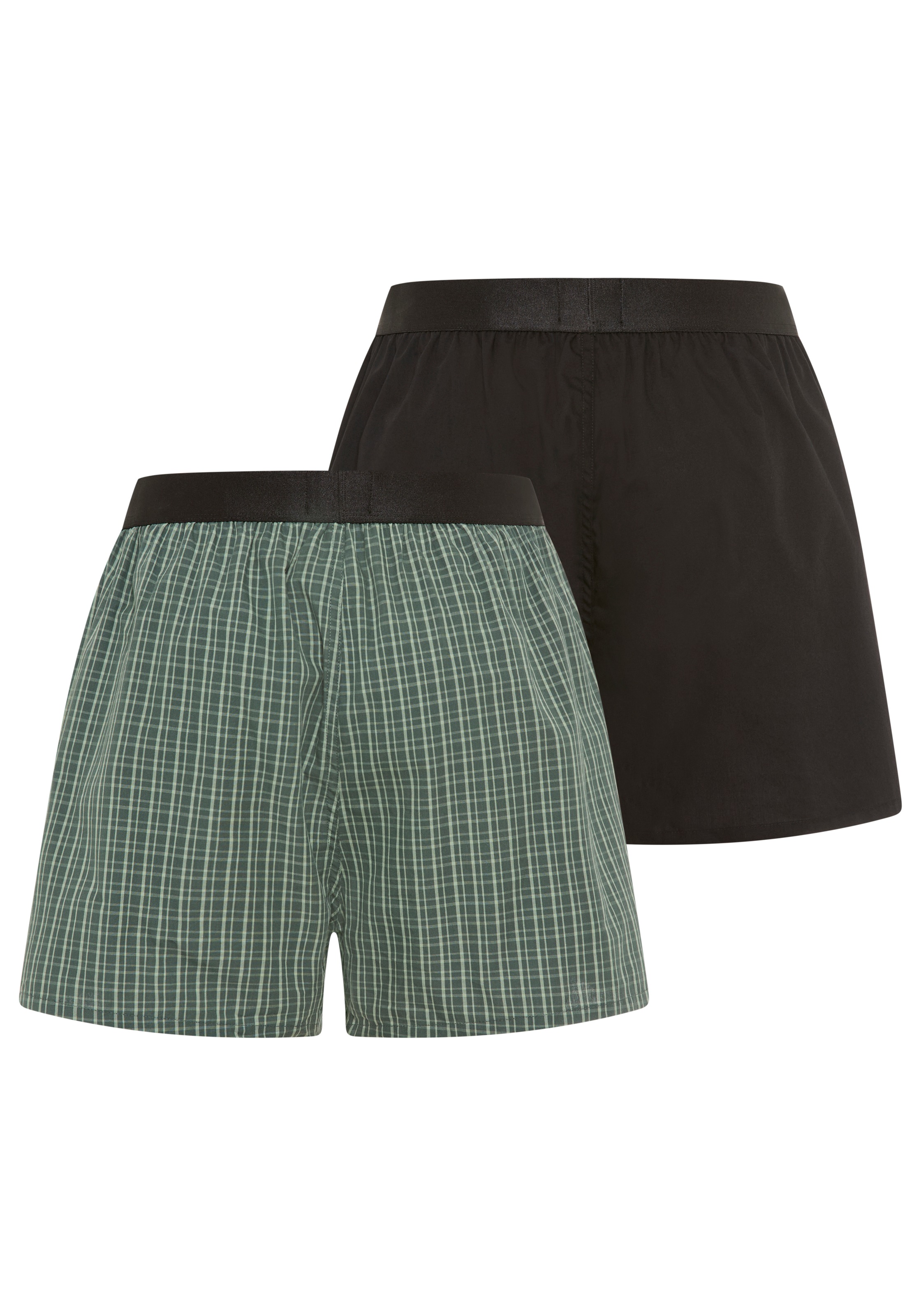 BOSS Pyjamashorts "2P Boxer Shorts EW" mit Logobund günstig online kaufen