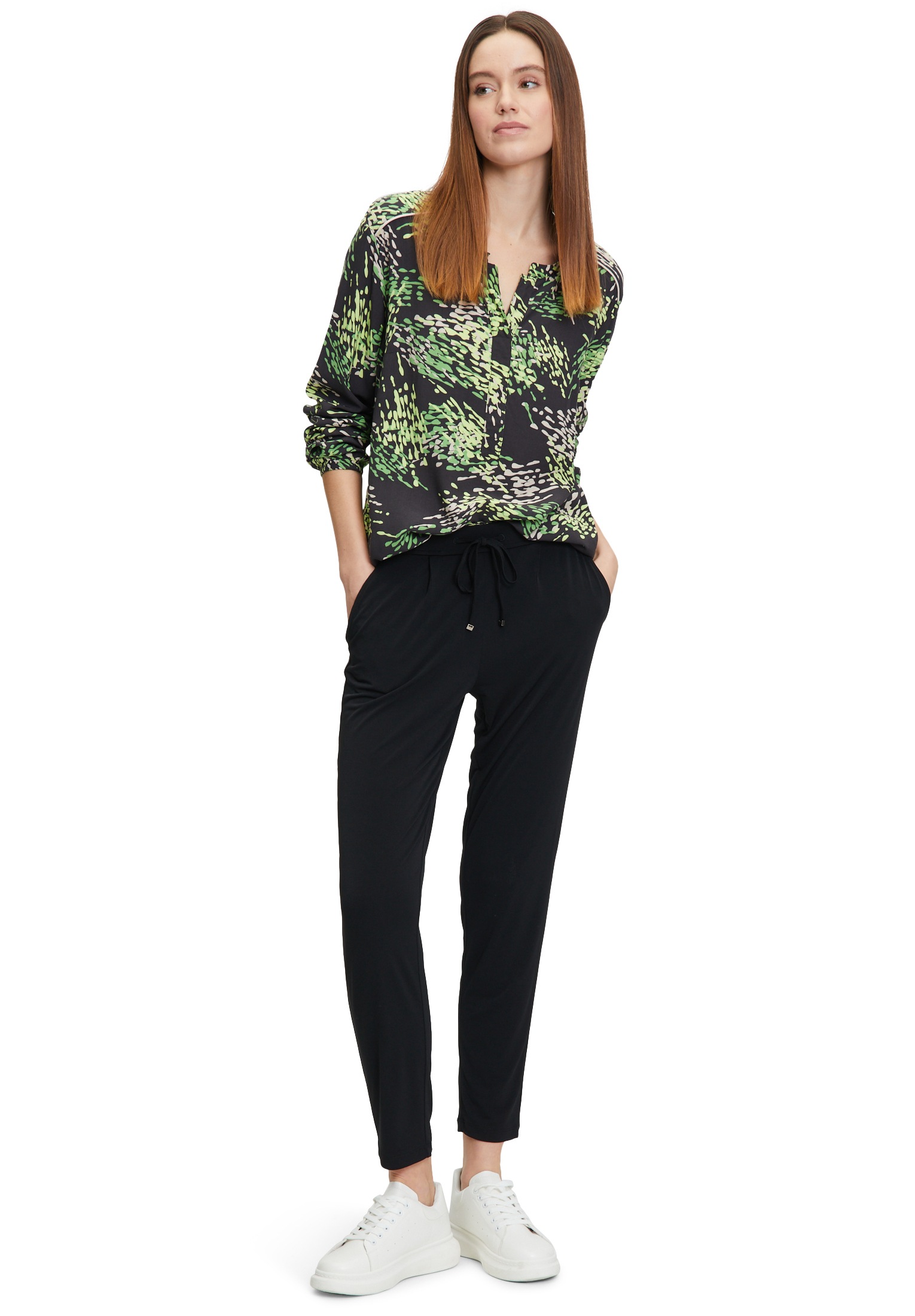Betty&Co Schlupfbluse »Betty & Co Damen Casual-Bluse mit Print«