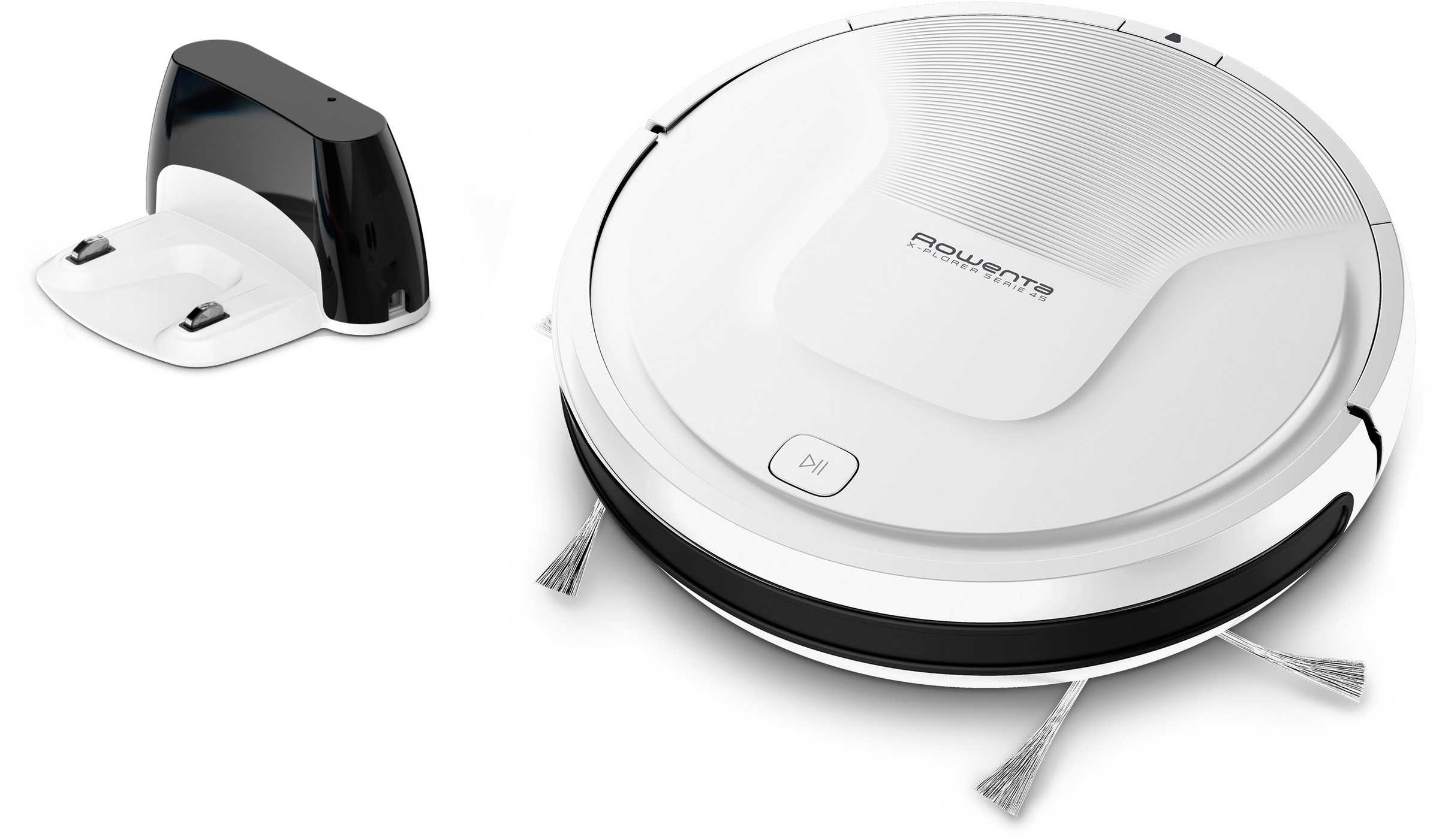 Rowenta Saugroboter »RR8227 X-Plorer Serie 45«, zentrale Bürste, Appsteuerung, 150 Min. Laufzeit, 90m²